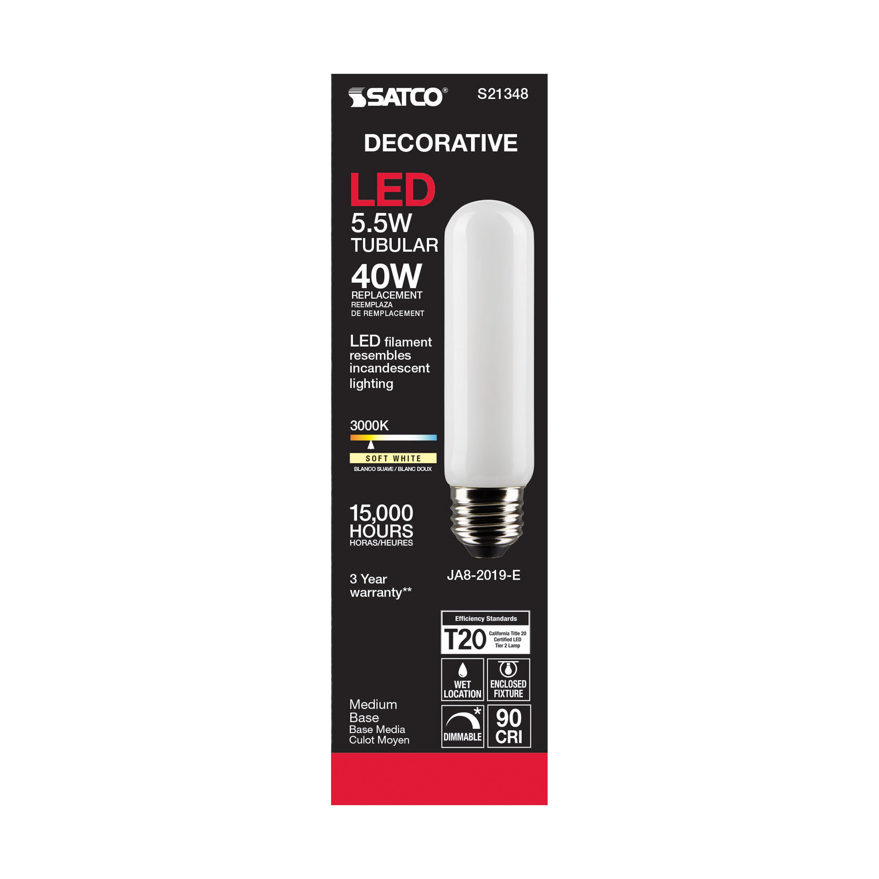 5.5T10/LED/FR/930/120V/E26 - S21348