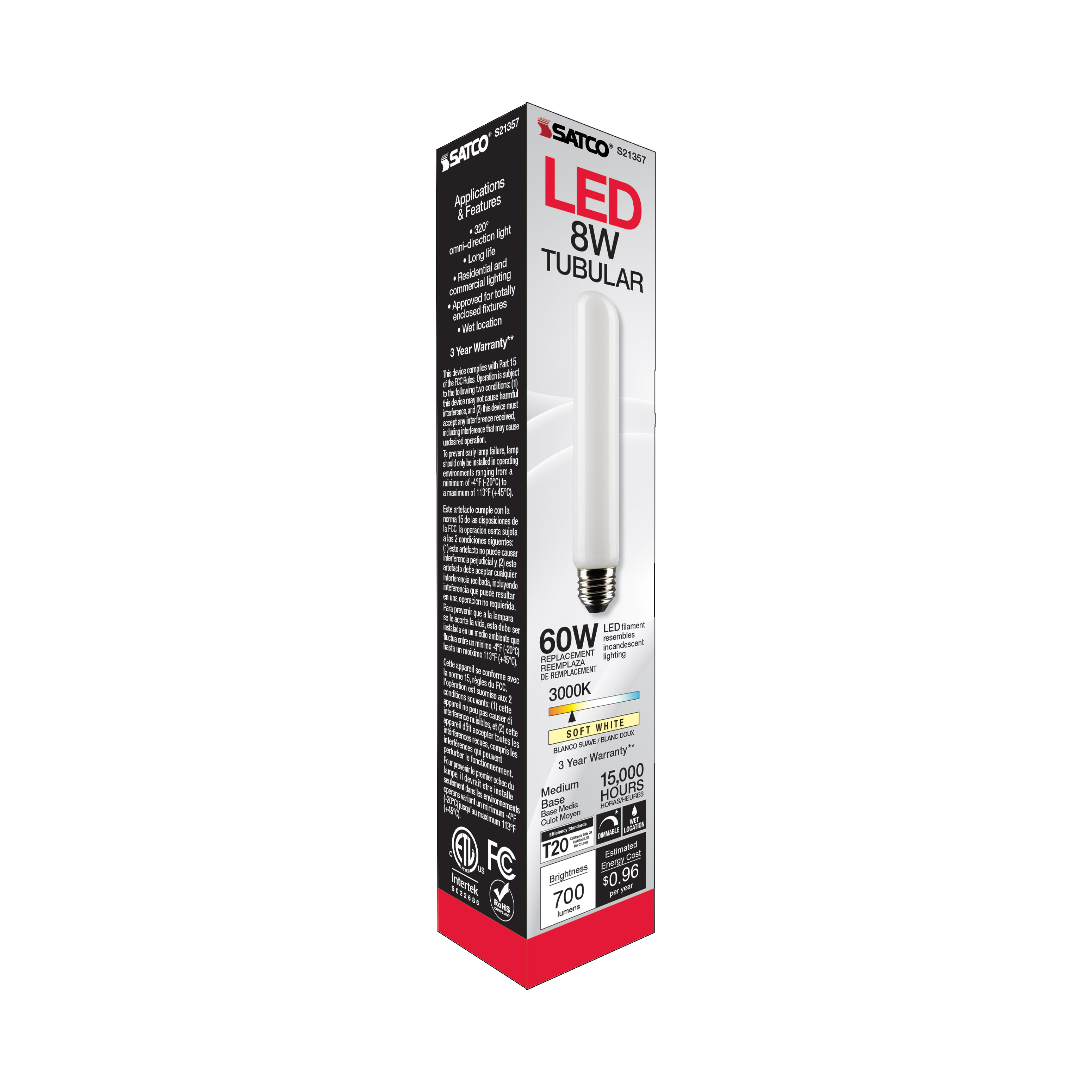 8T9/LED/FR/930/120V/E26 - S21357