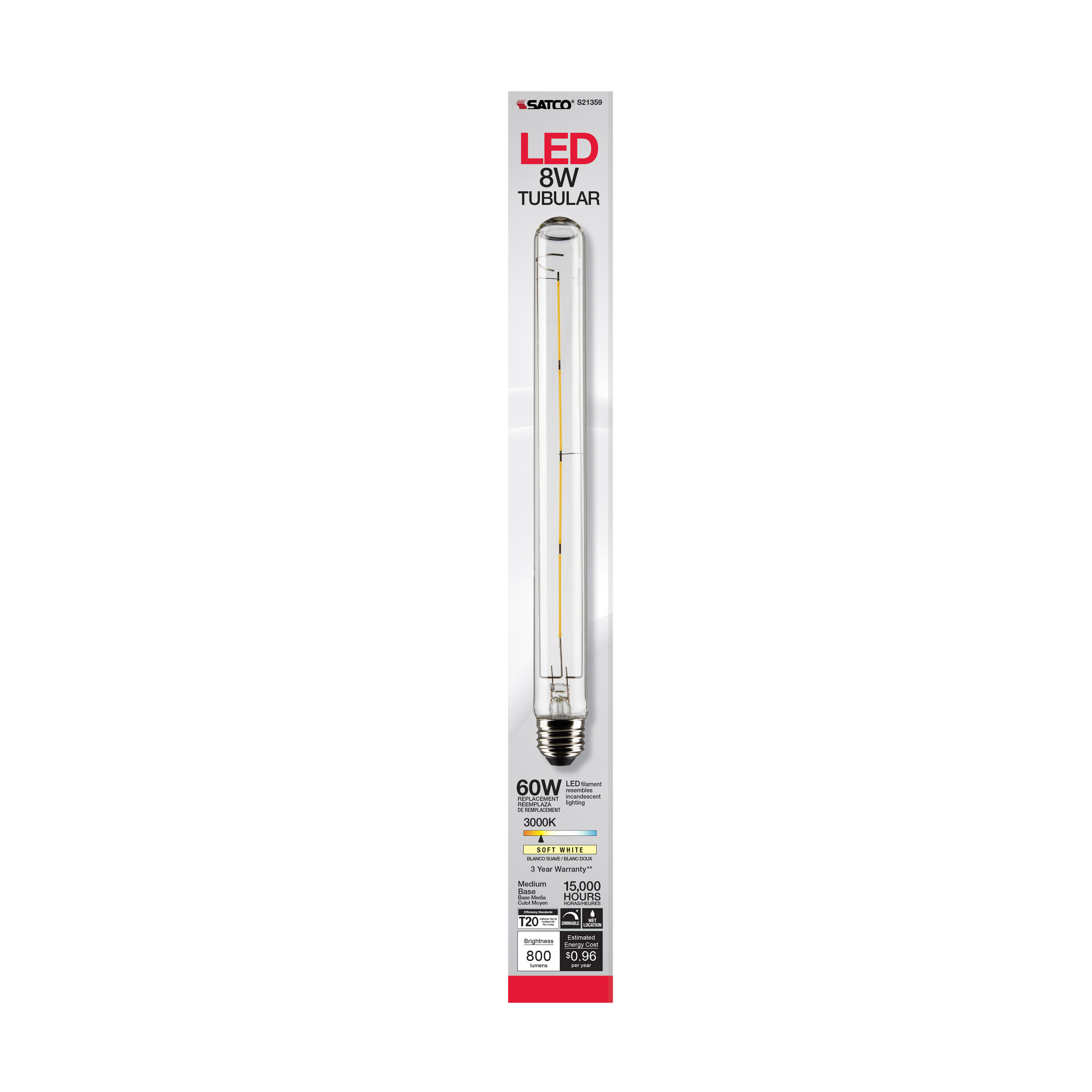 8T9/LED/CL930/120V/E26 - S21359