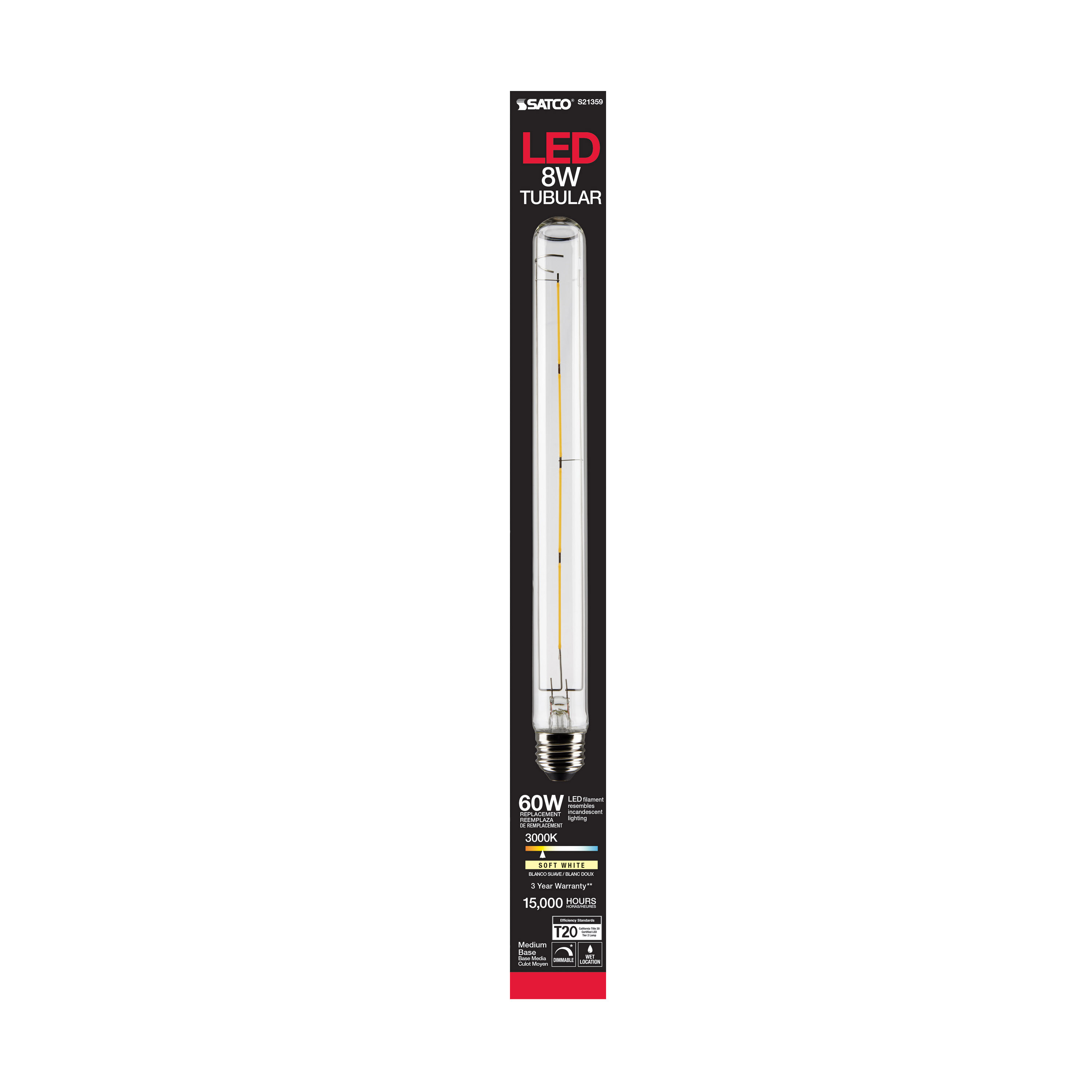 8T9/LED/CL930/120V/E26 - S21359