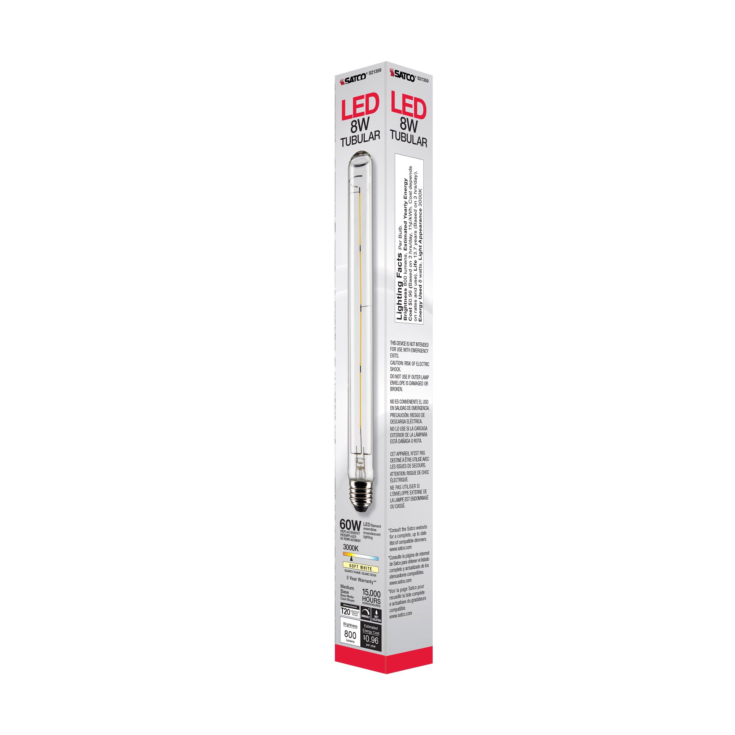 8T9/LED/CL930/120V/E26 - S21359