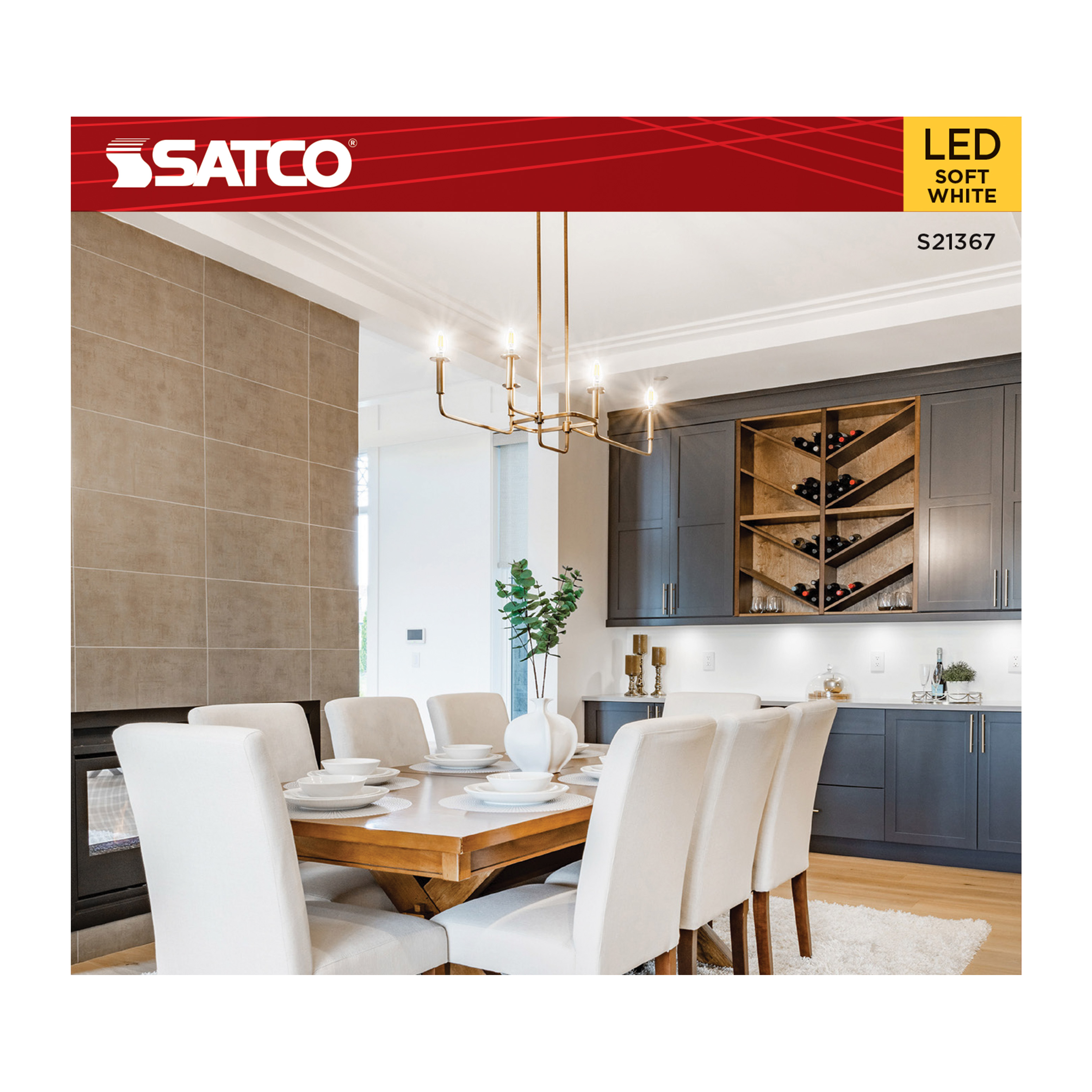 4B11/LED/930/CL/120V/E12/3PK - S21367