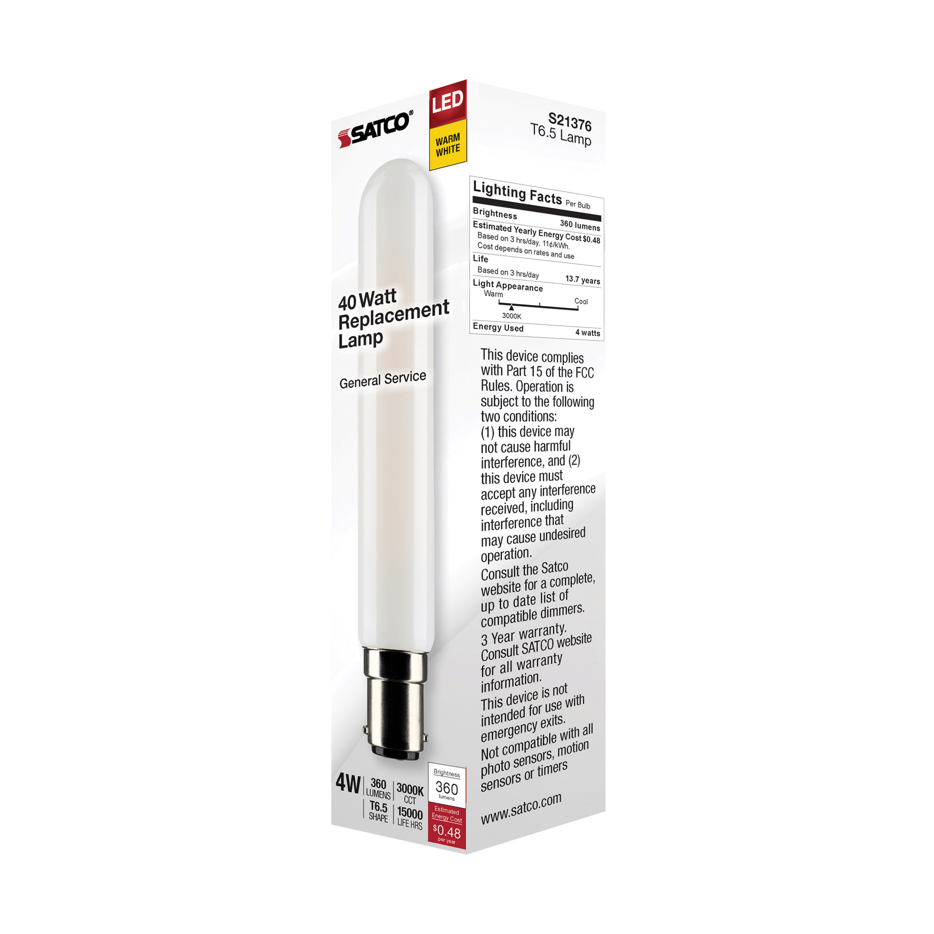 4T6.5/LED/FR/930/120V/DC - S21376