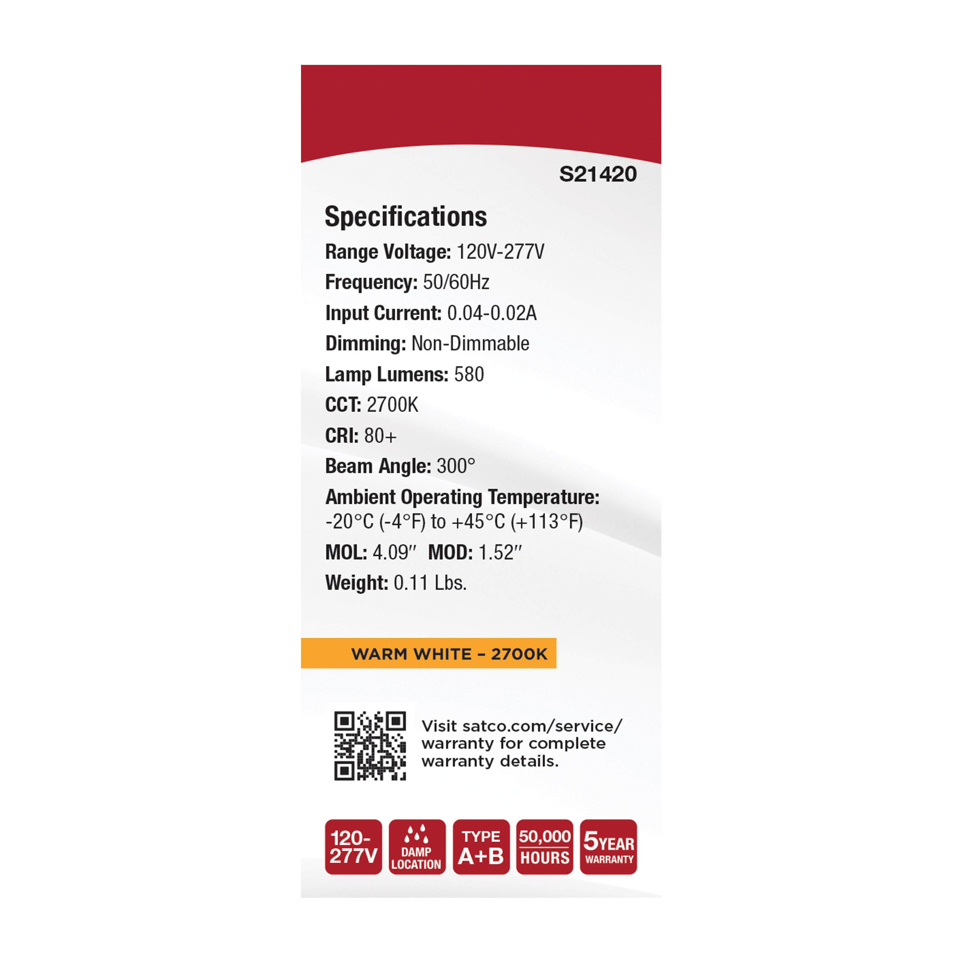 5CFL/L/827/GX23/AB/FR/U - S21420