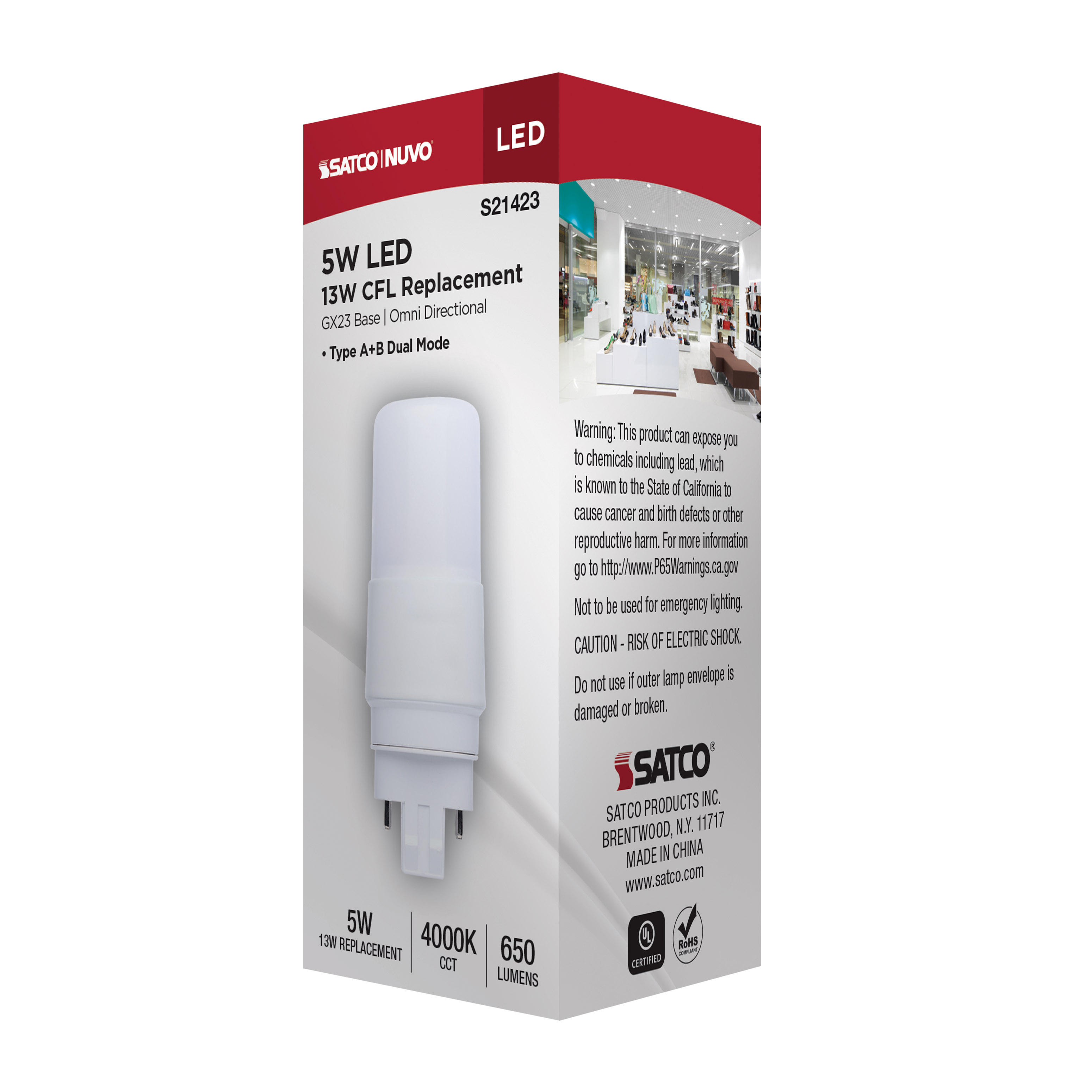 5CFL/L/840/GX23/AB/FR/U - S21423