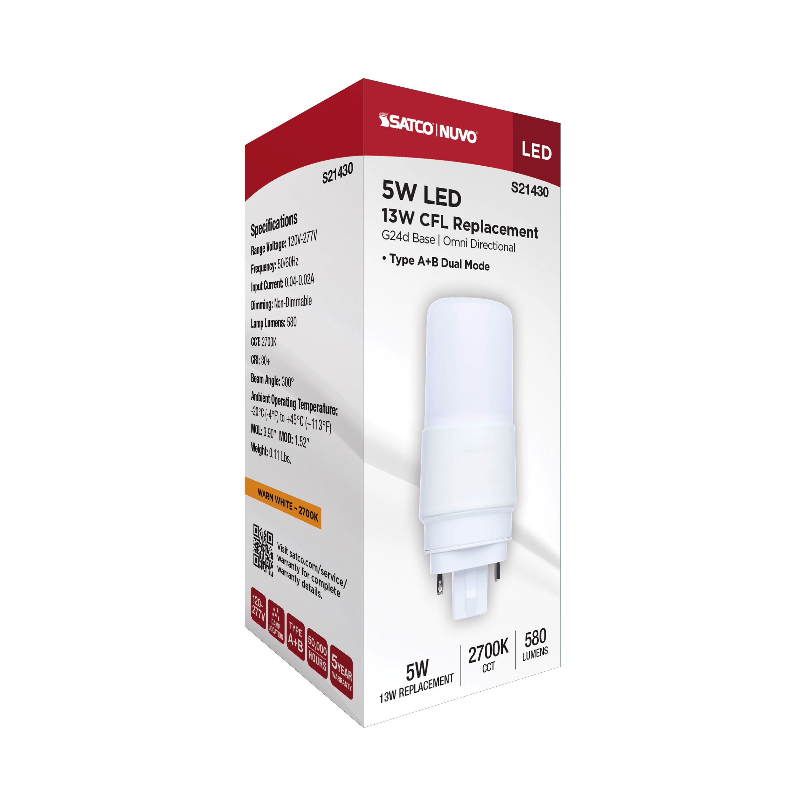 5CFL/L/827/G24D/AB/FR/U - S21430