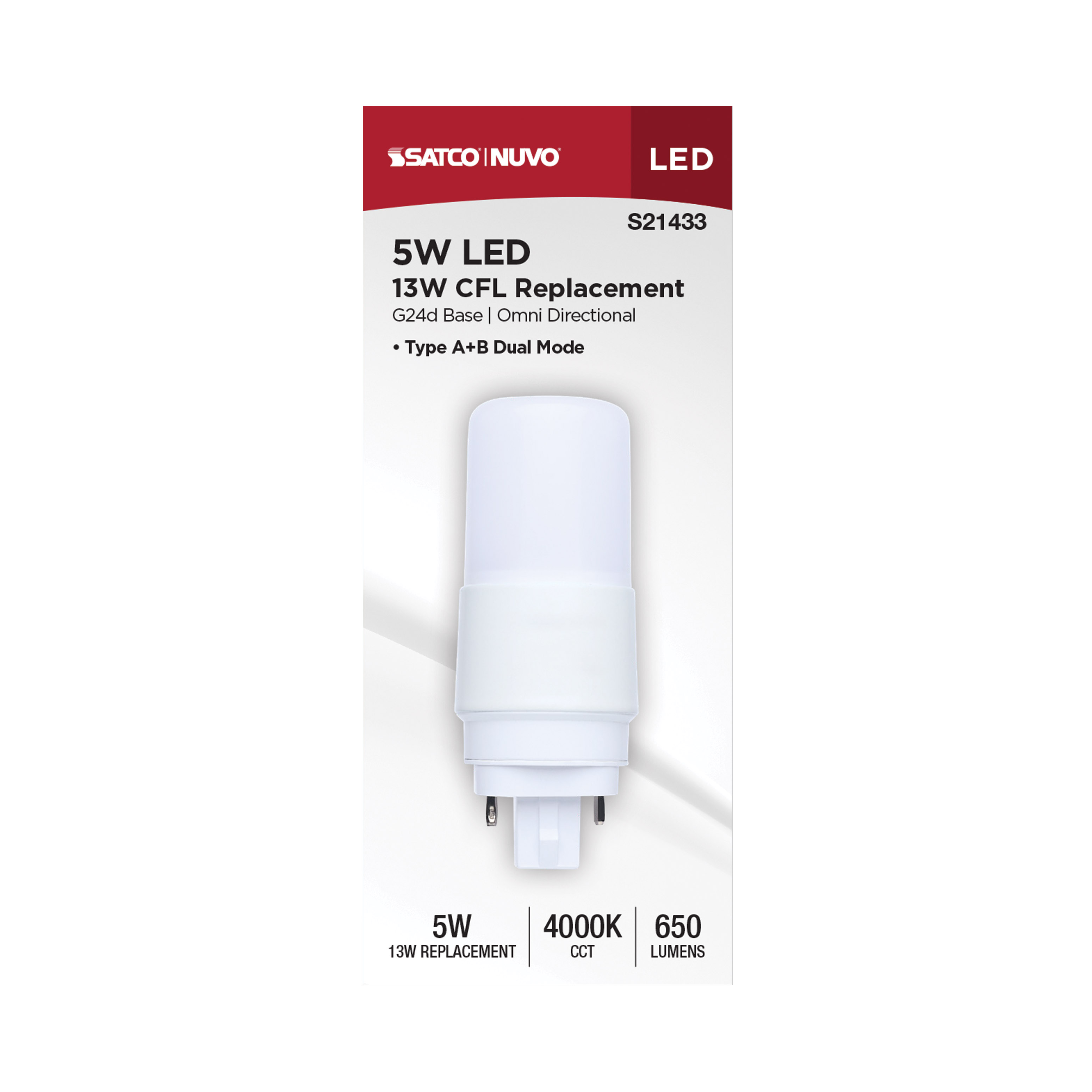 5CFL/L/840/G24D/AB/FR/U - S21433