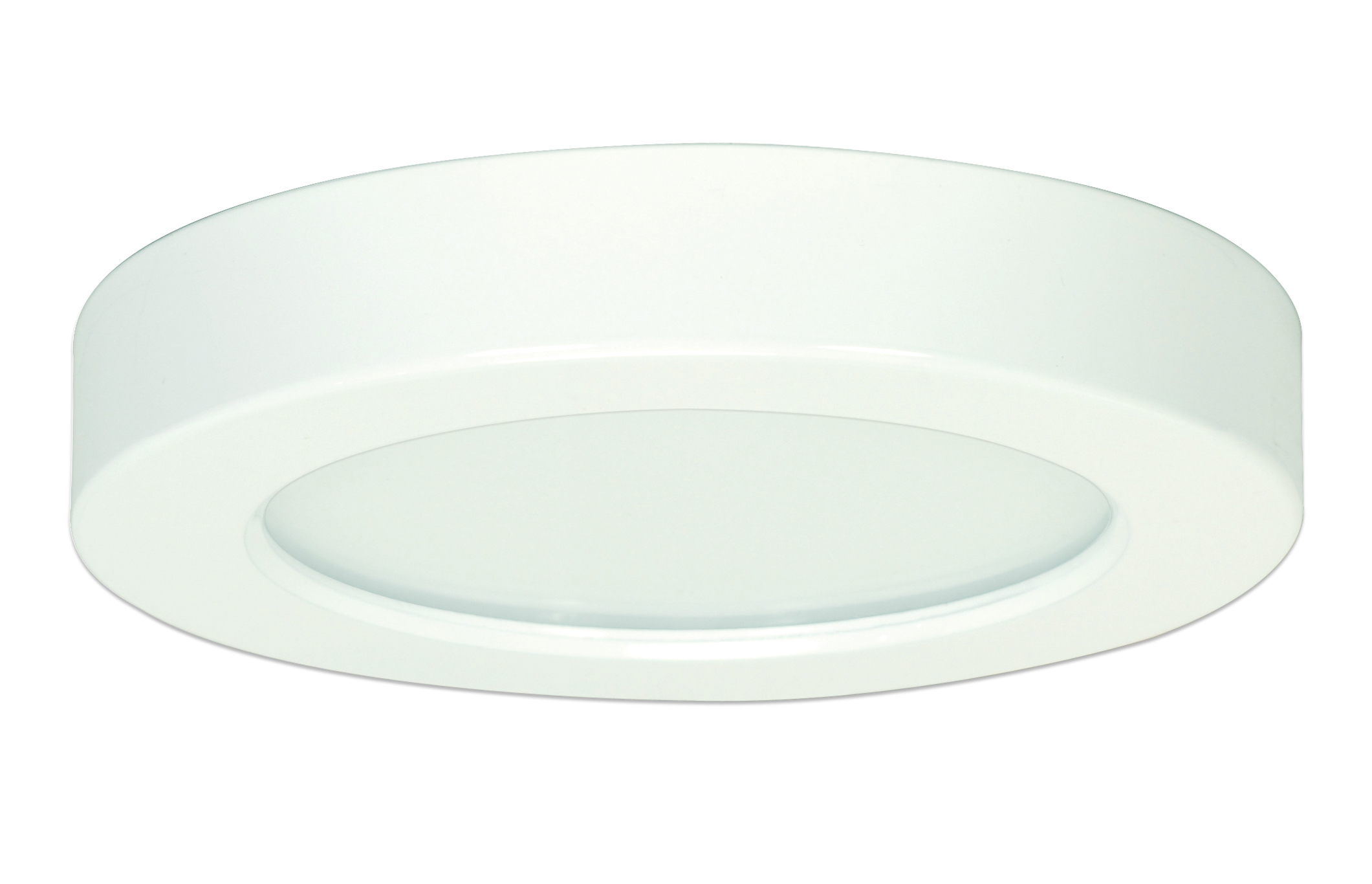 10.5W/LED/5.5"FLUSH/50K/RD/WH - S21502