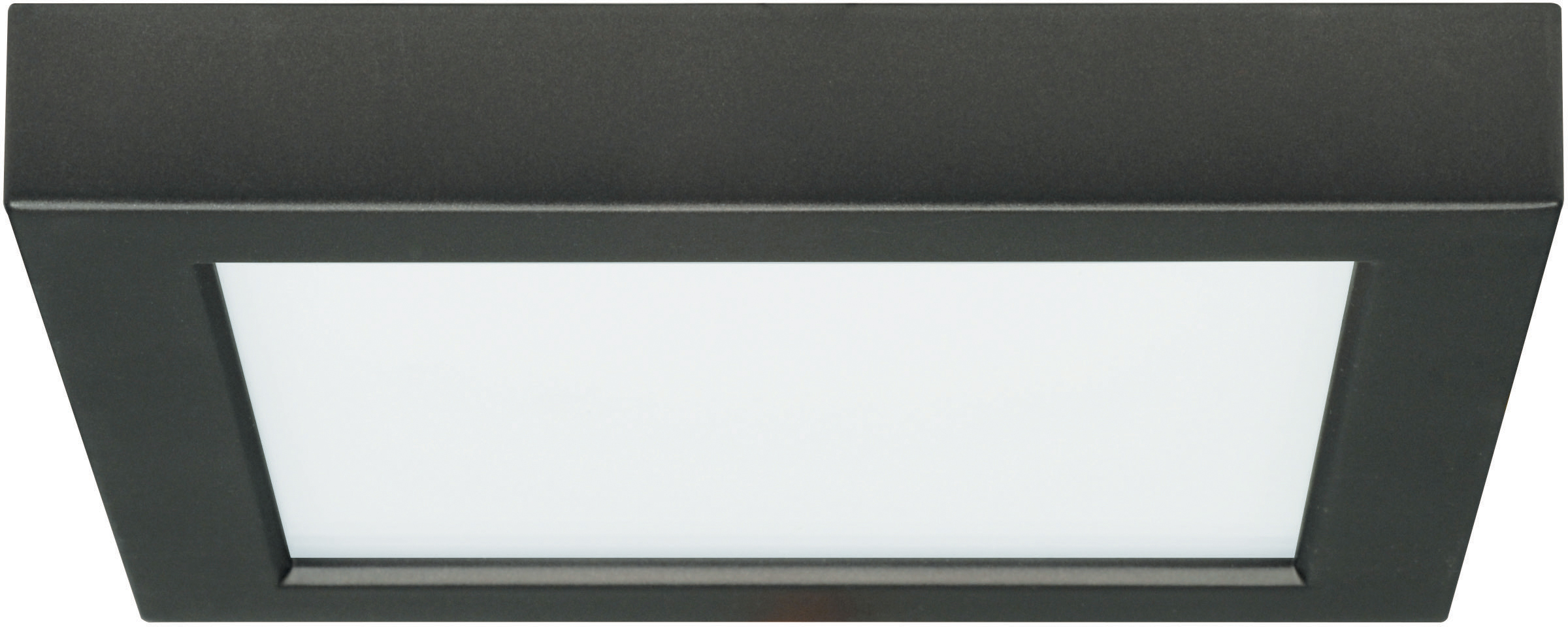 13.5W/LED/7"FLUSH/30K/SQ/BLK - S21538