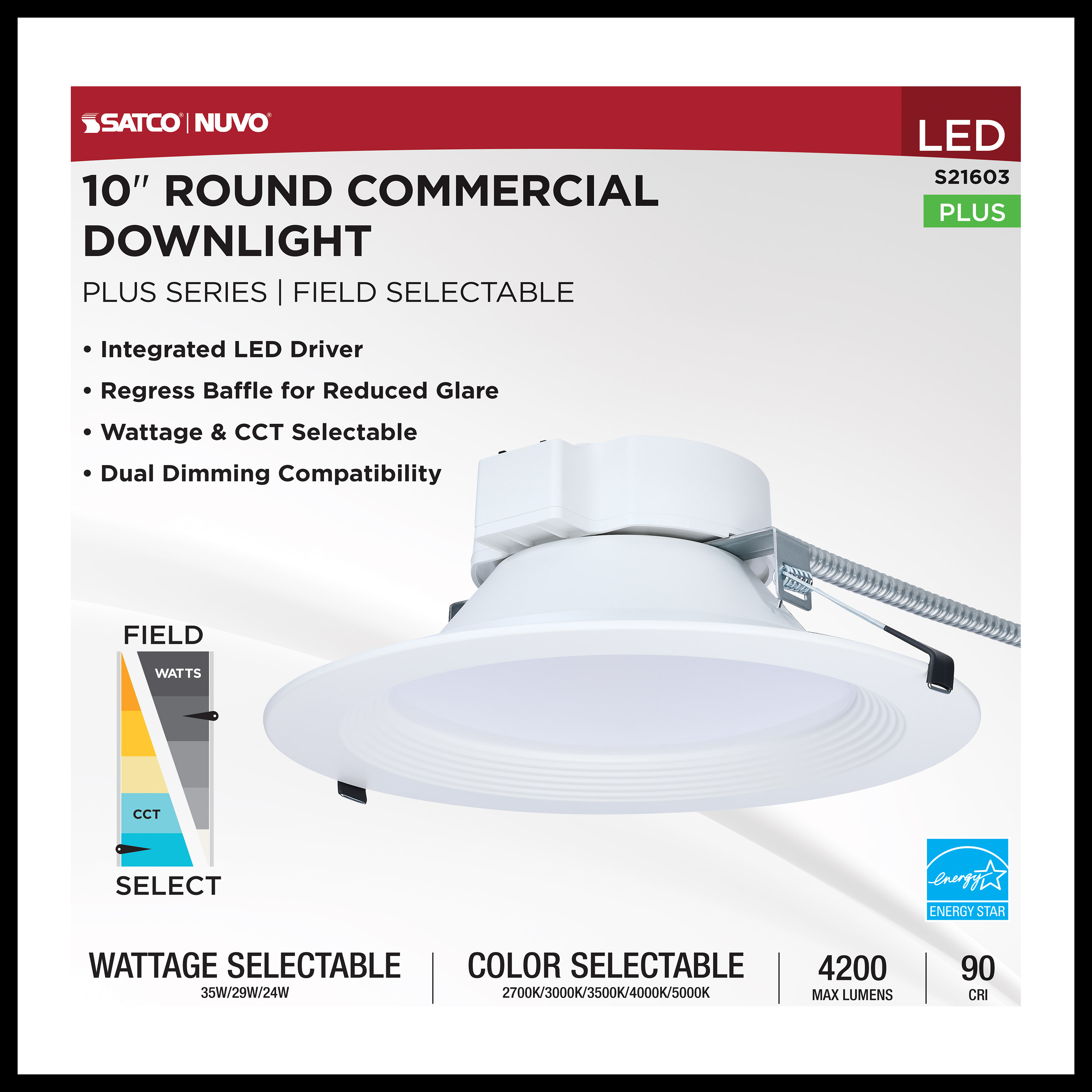 35W/CDL/10/120-277/FS/RND/DD - S21603