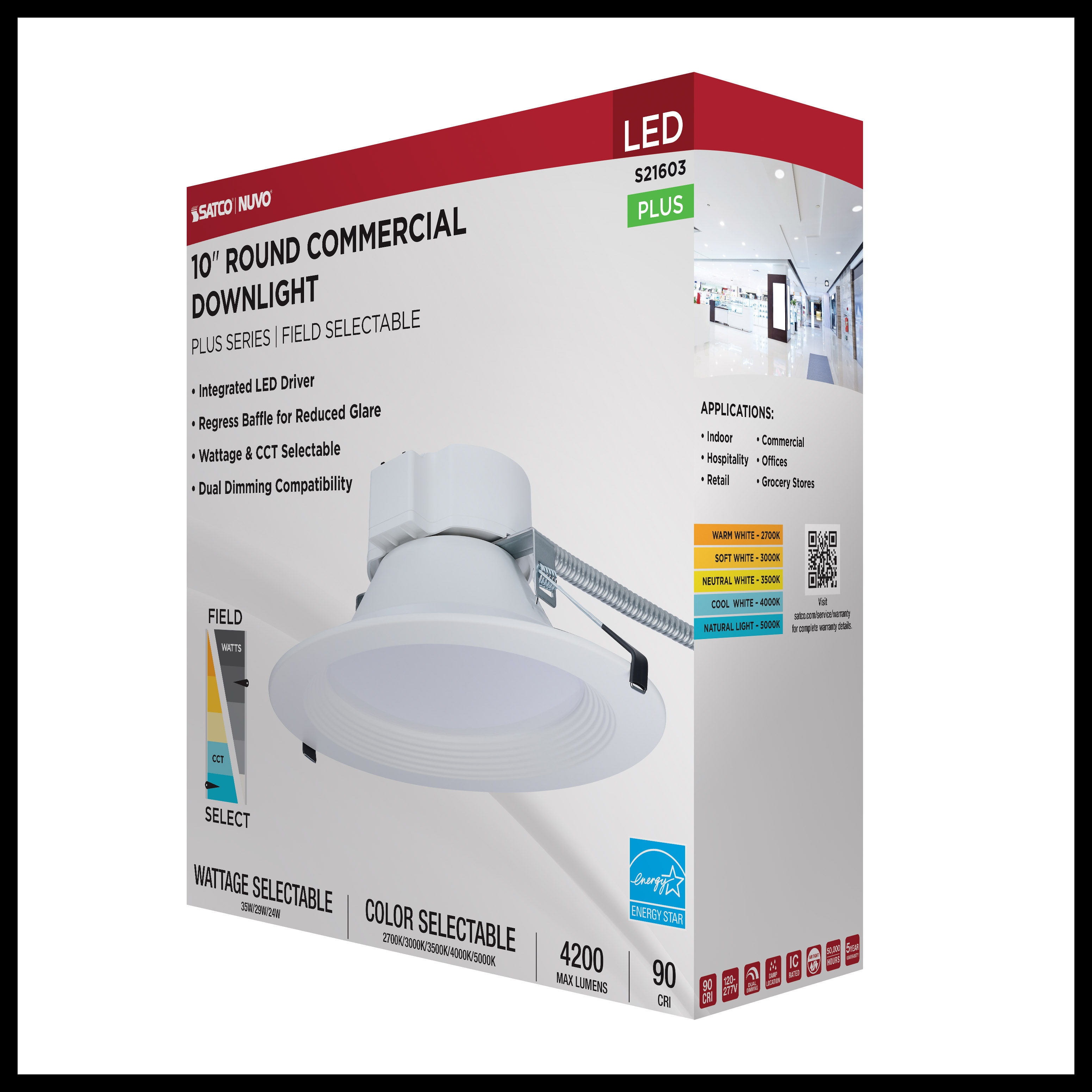 35W/CDL/10/120-277/FS/RND/DD - S21603