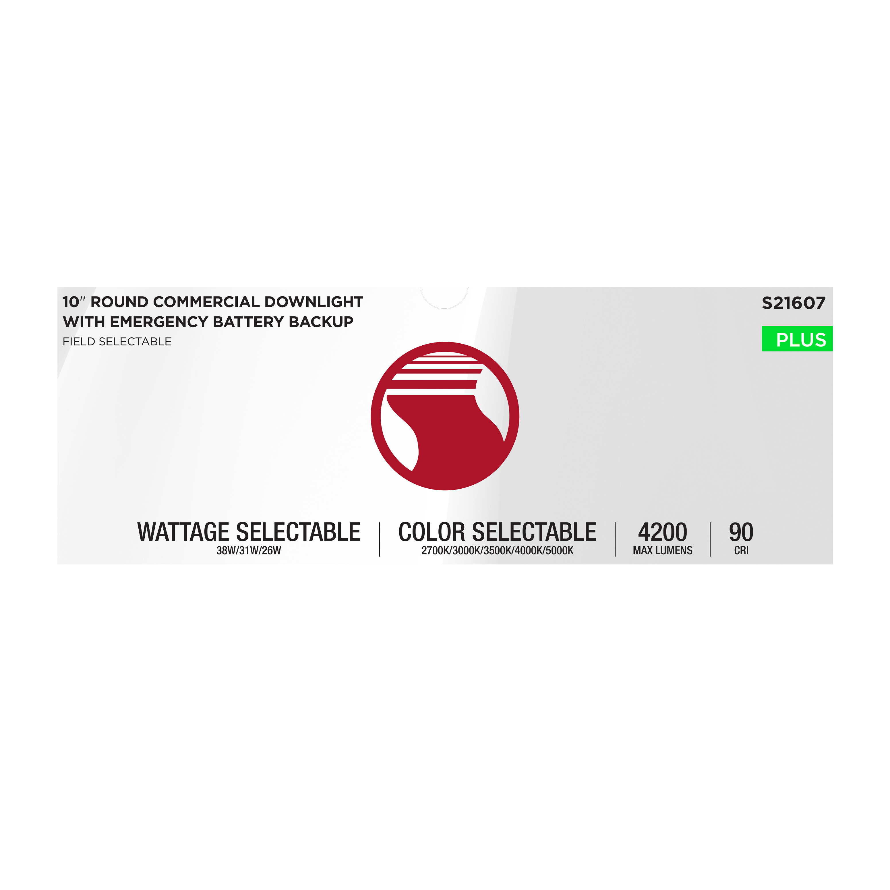 38W/CDL/10/120-277/FS/RND/DD/E - S21607