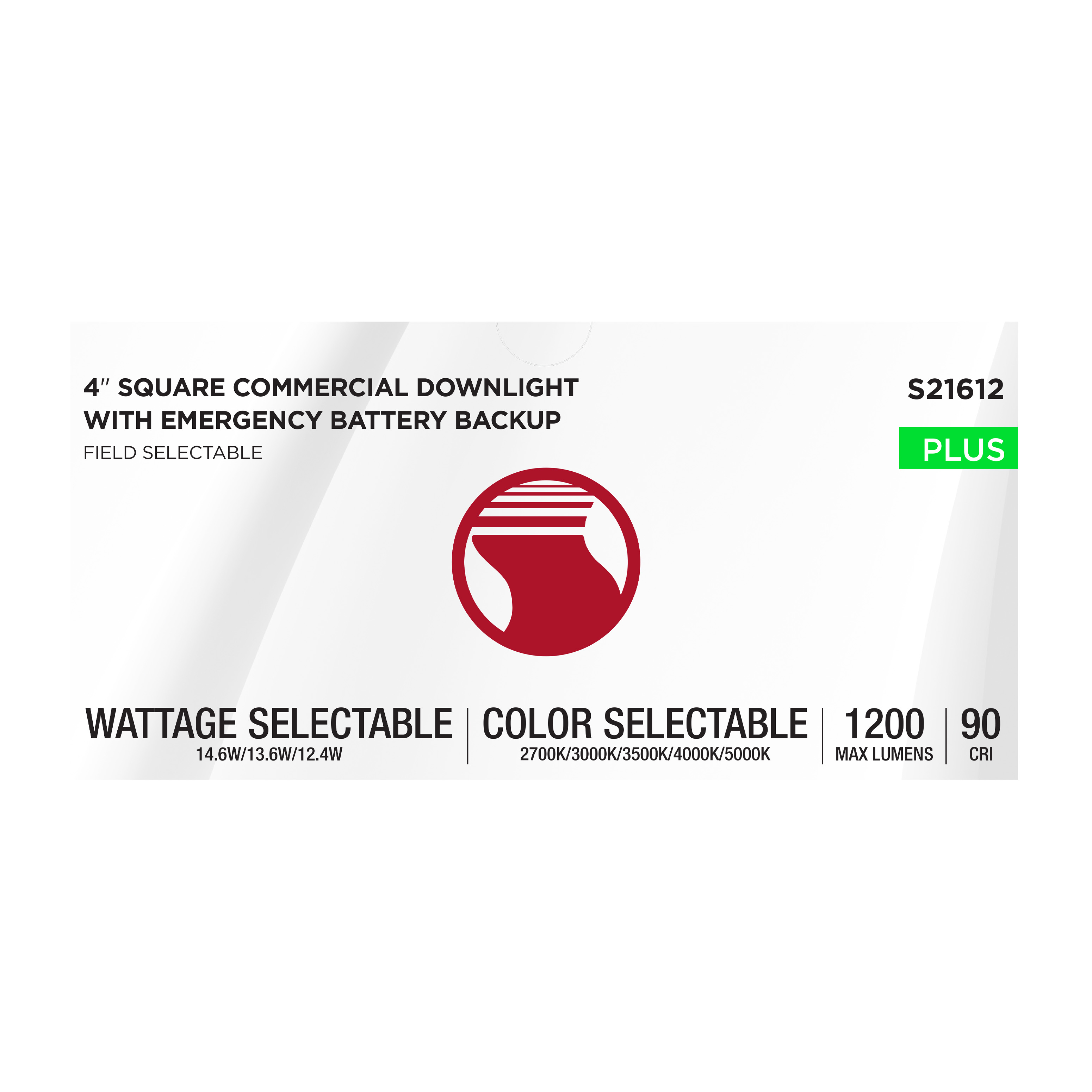 14.6W/CDL/4/120-347/FS/SQ/DD/E - S21612