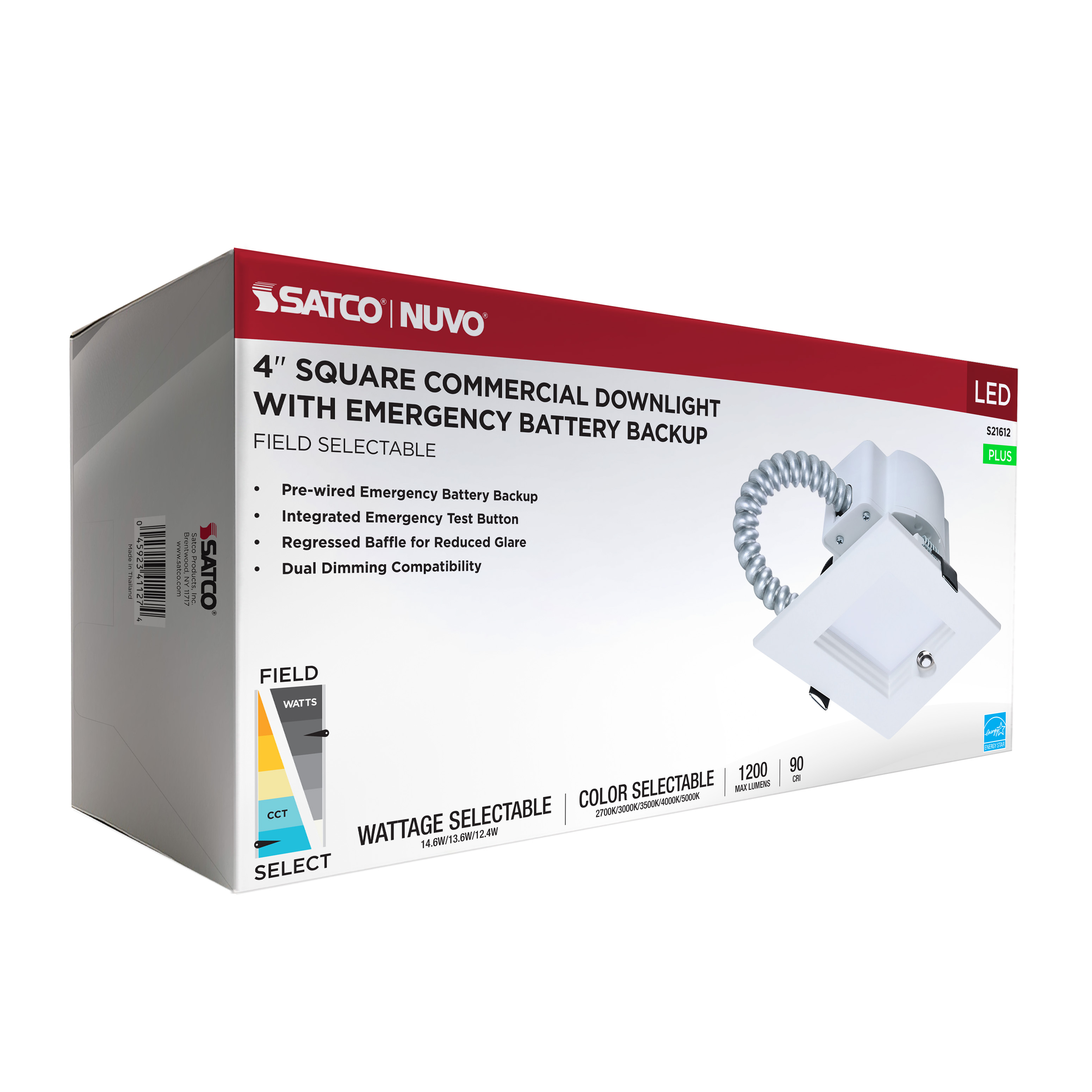 14.6W/CDL/4/120-347/FS/SQ/DD/E - S21612