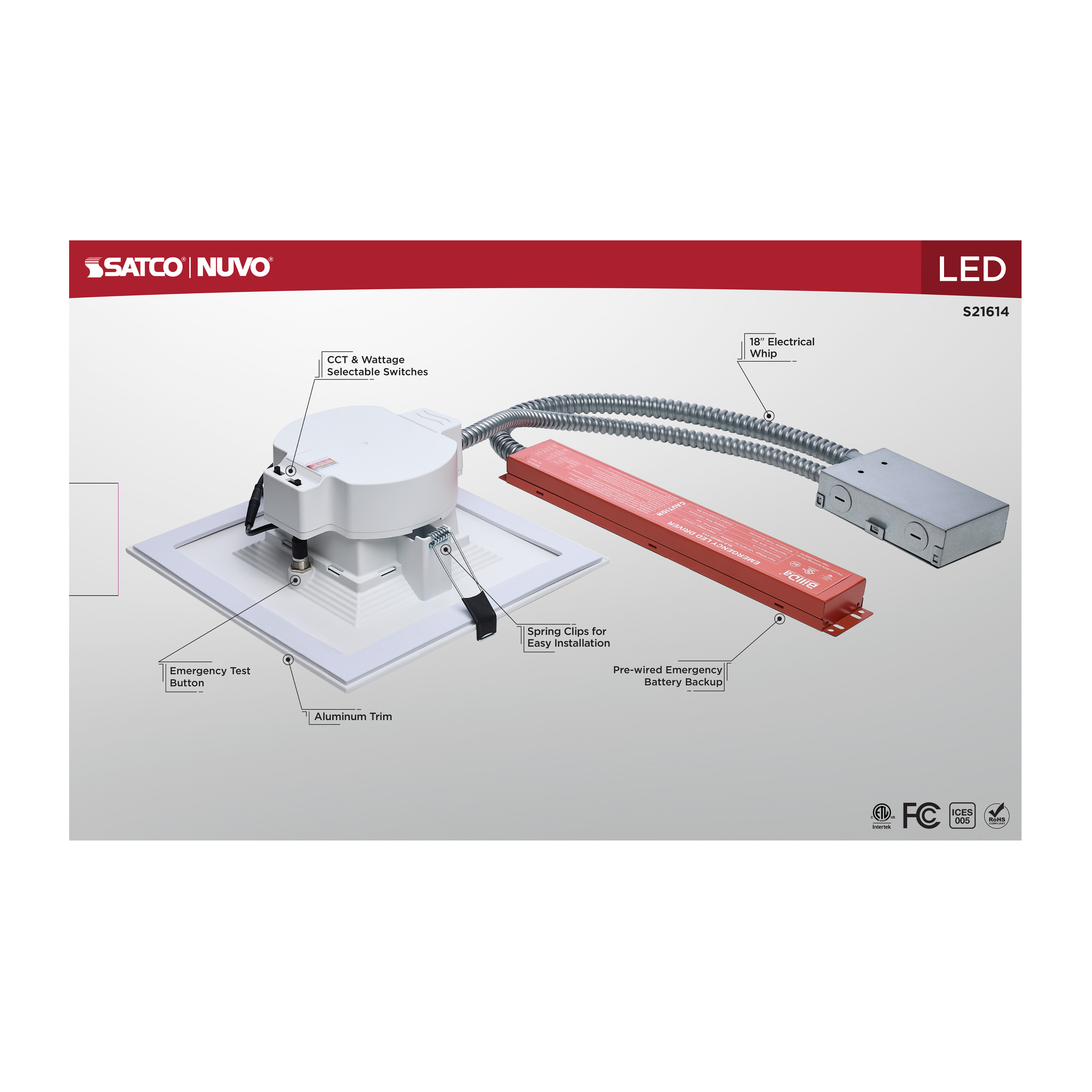 28W/CDL/8/120-347/FS/SQ/DD/E - S21614