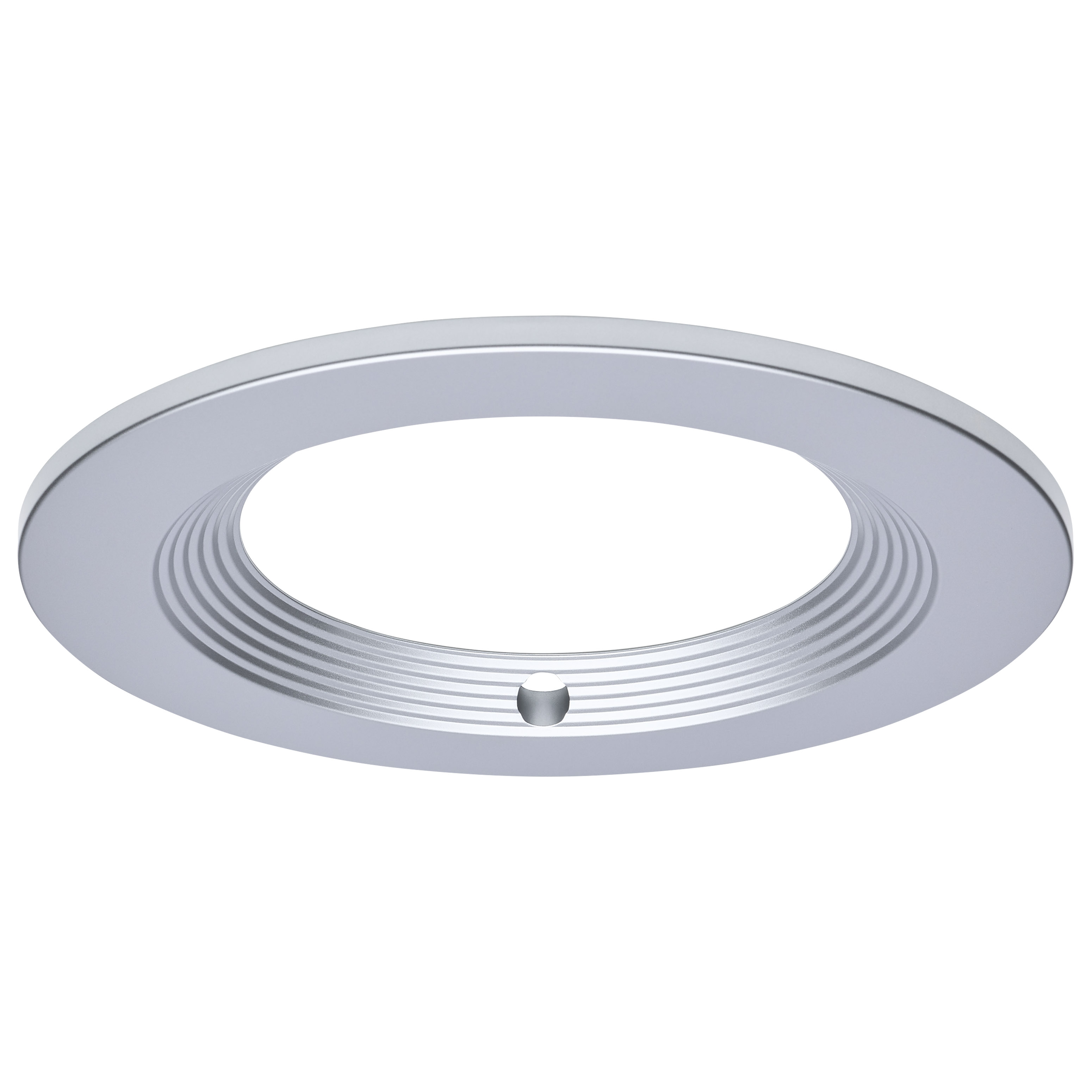 CDL 8IN RND INT-EM TRIM SILVER - S21682
