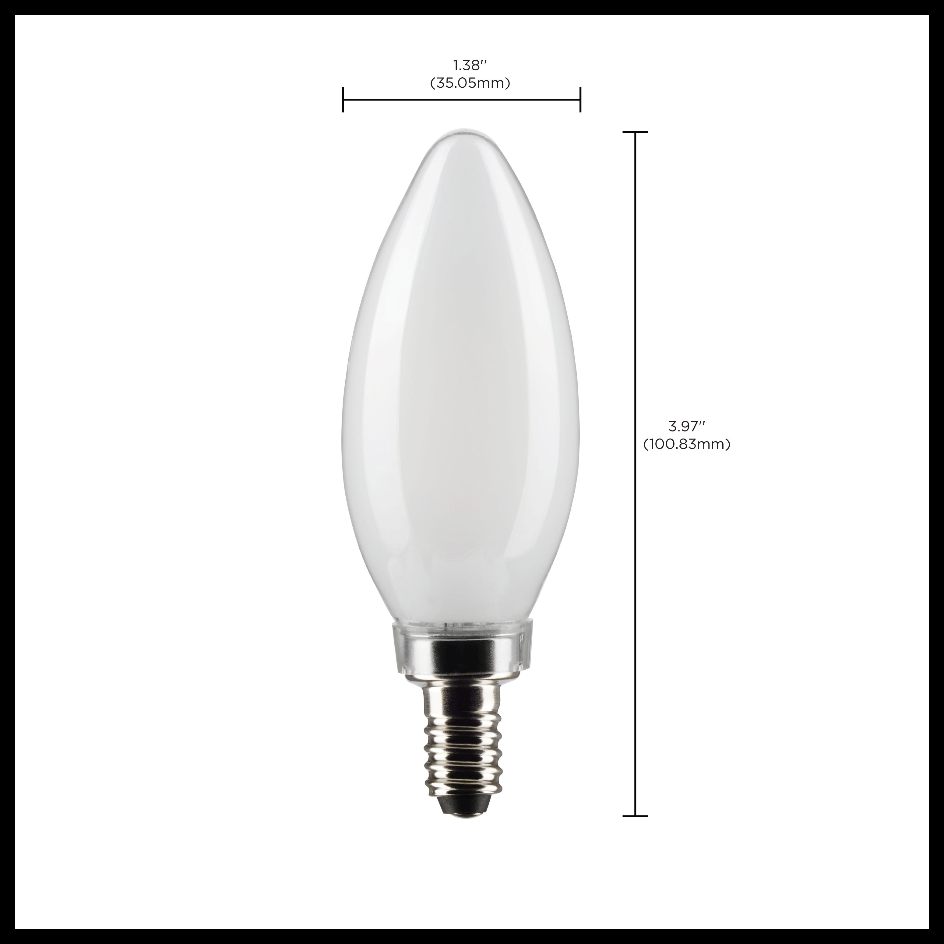 3B11/LED/927/FR/120V/E12/2CD - S21818
