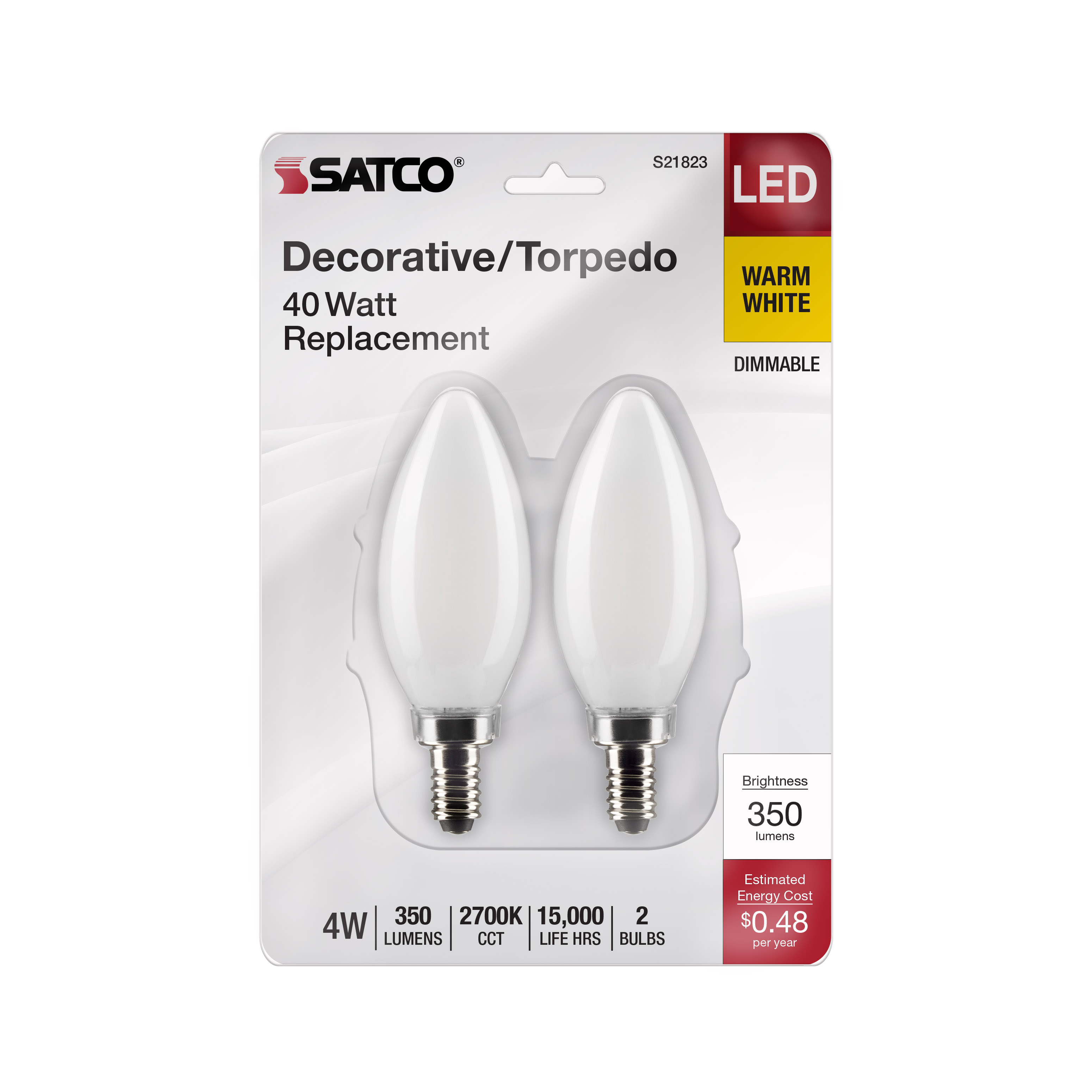 4B11/LED/927/FR/120V/E12/2CD - S21823