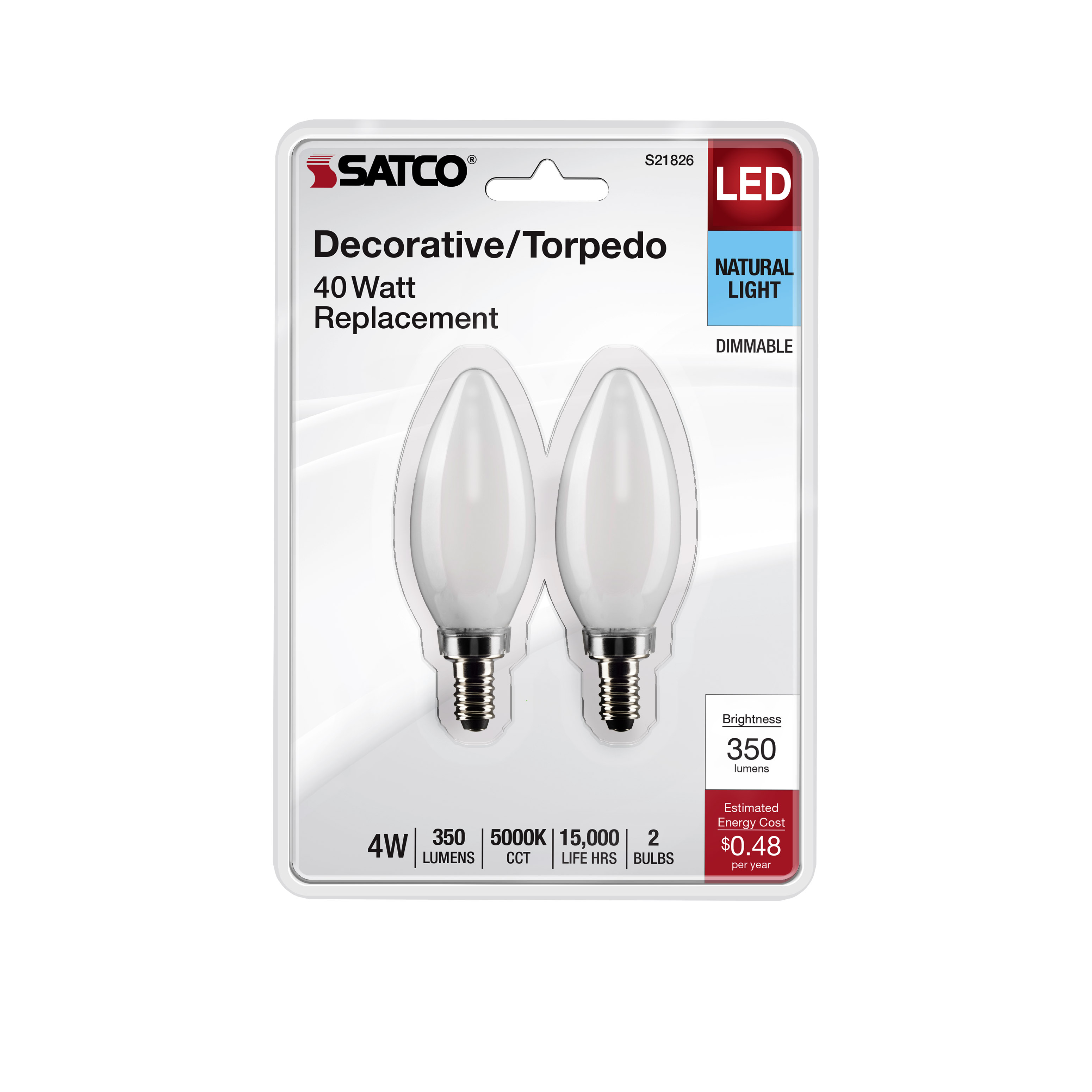 4B11/LED/950/FR/120V/E12/2CD - S21826