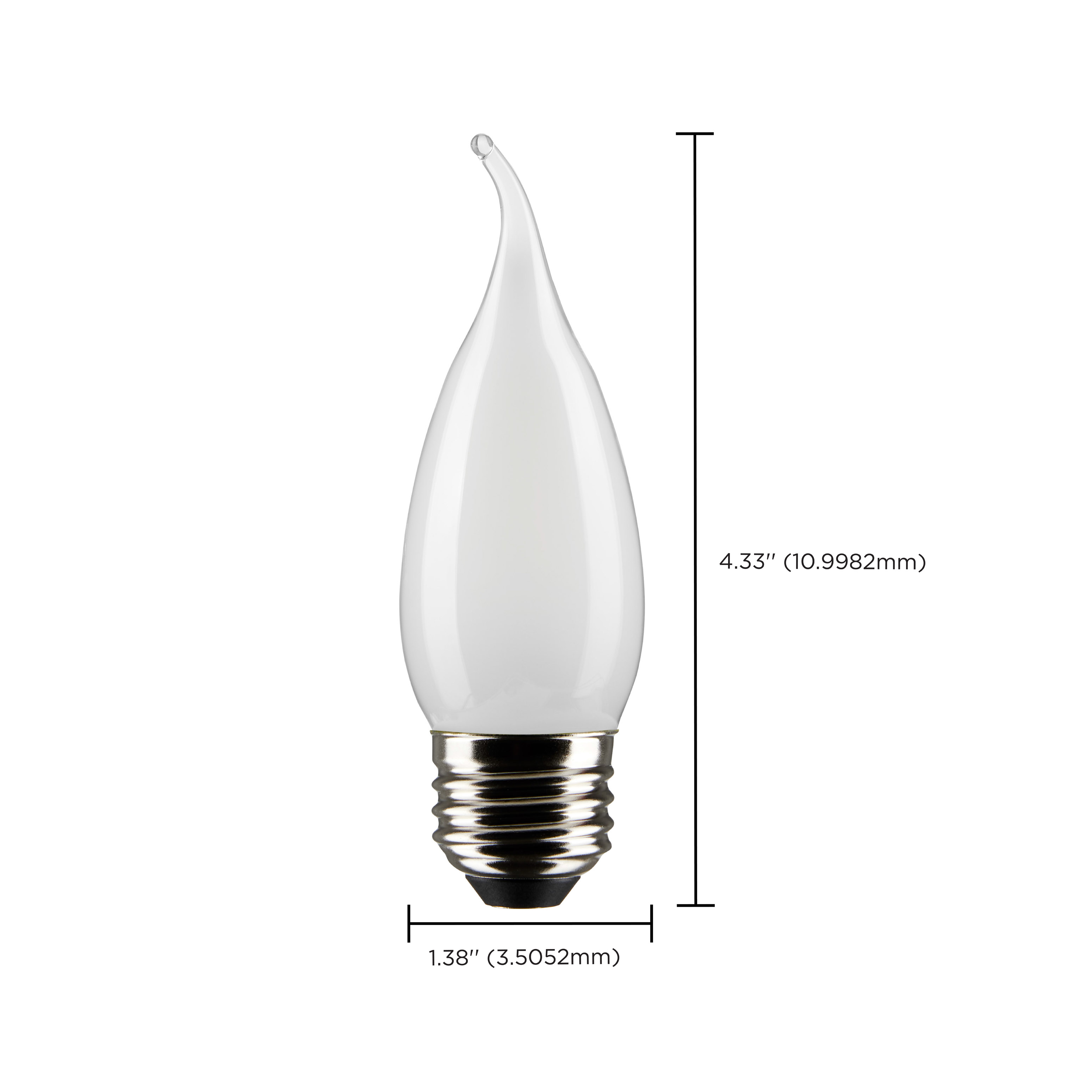 5.5CA10/LED/927/FR/120V/E26/2C - S21853