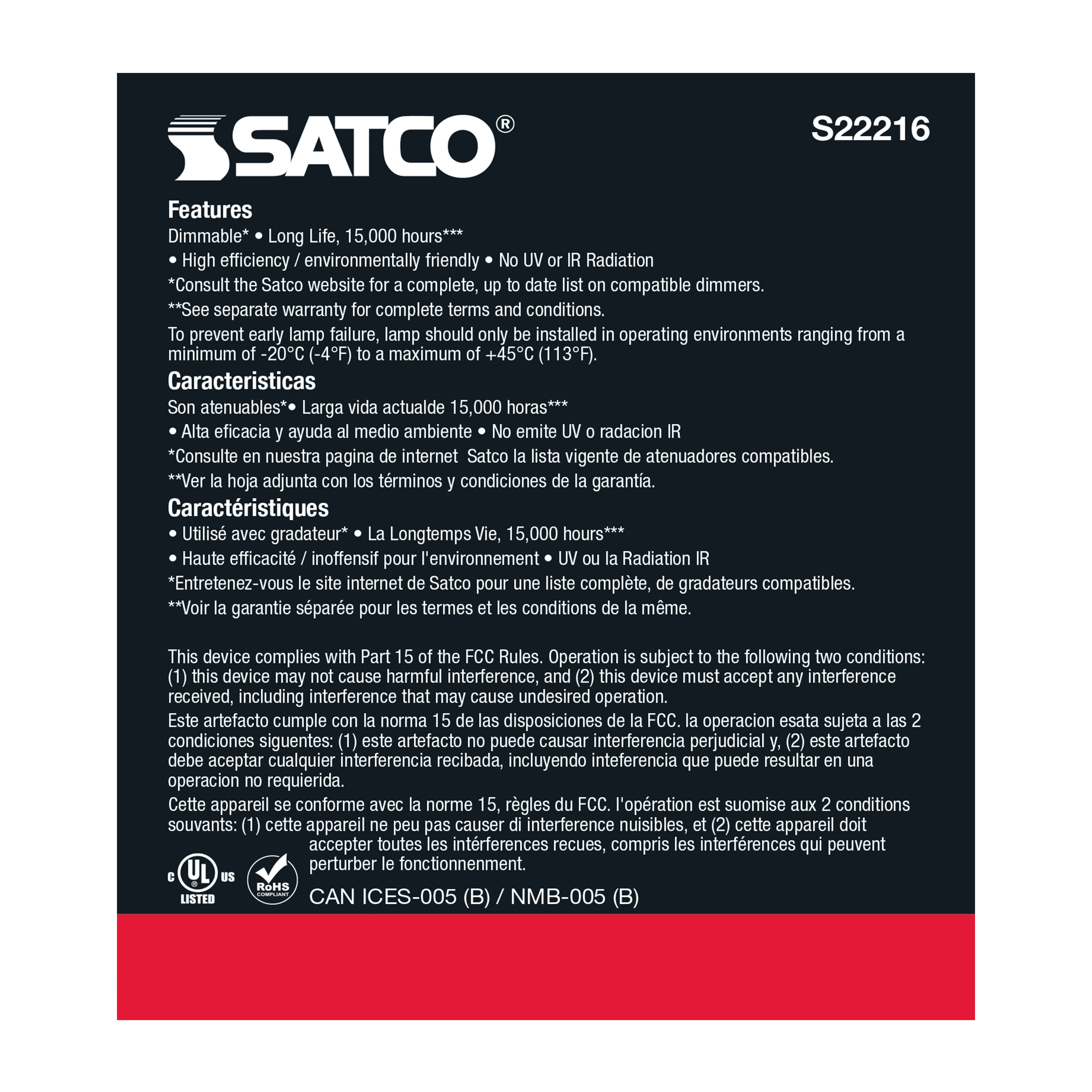 11.5PAR38/LED/930/FL/120V - S22216