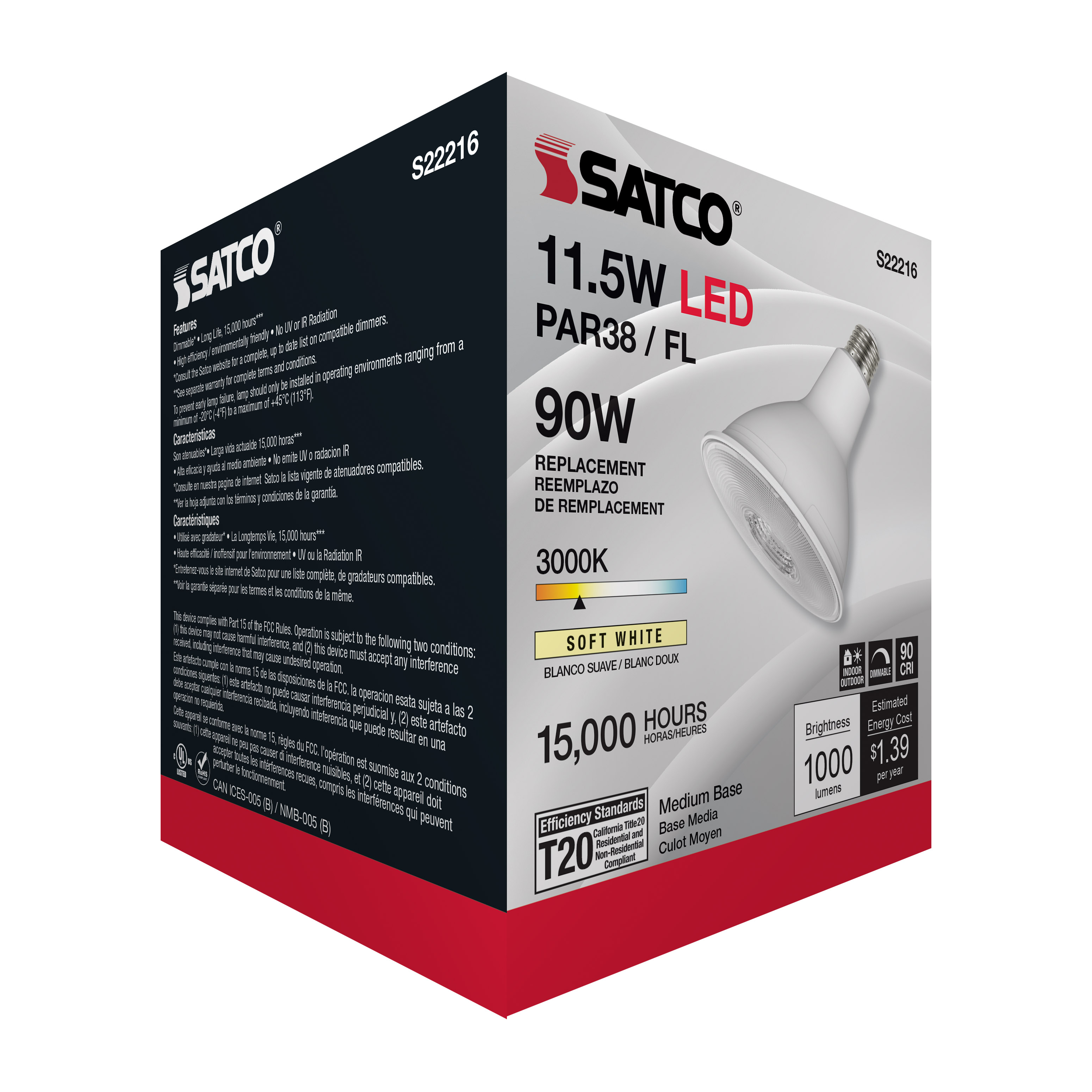 11.5PAR38/LED/930/FL/120V - S22216