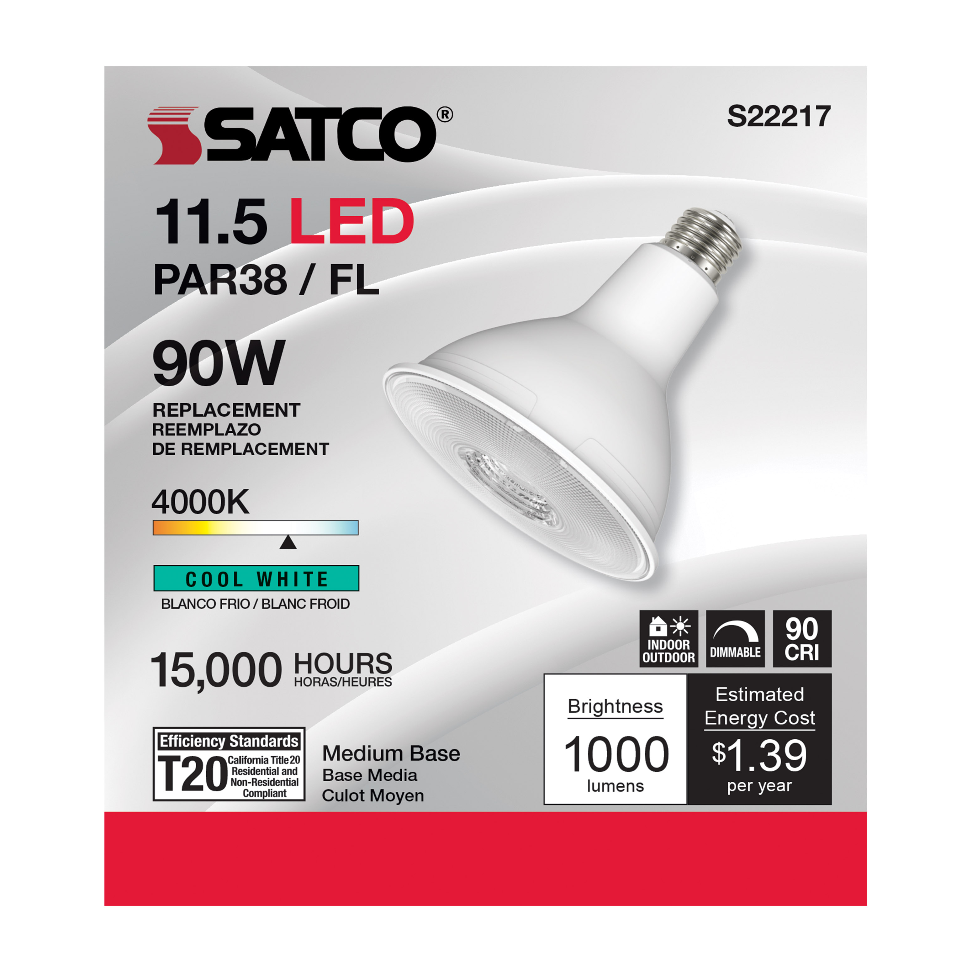 11.5PAR38/LED/940/FL/120V - S22217