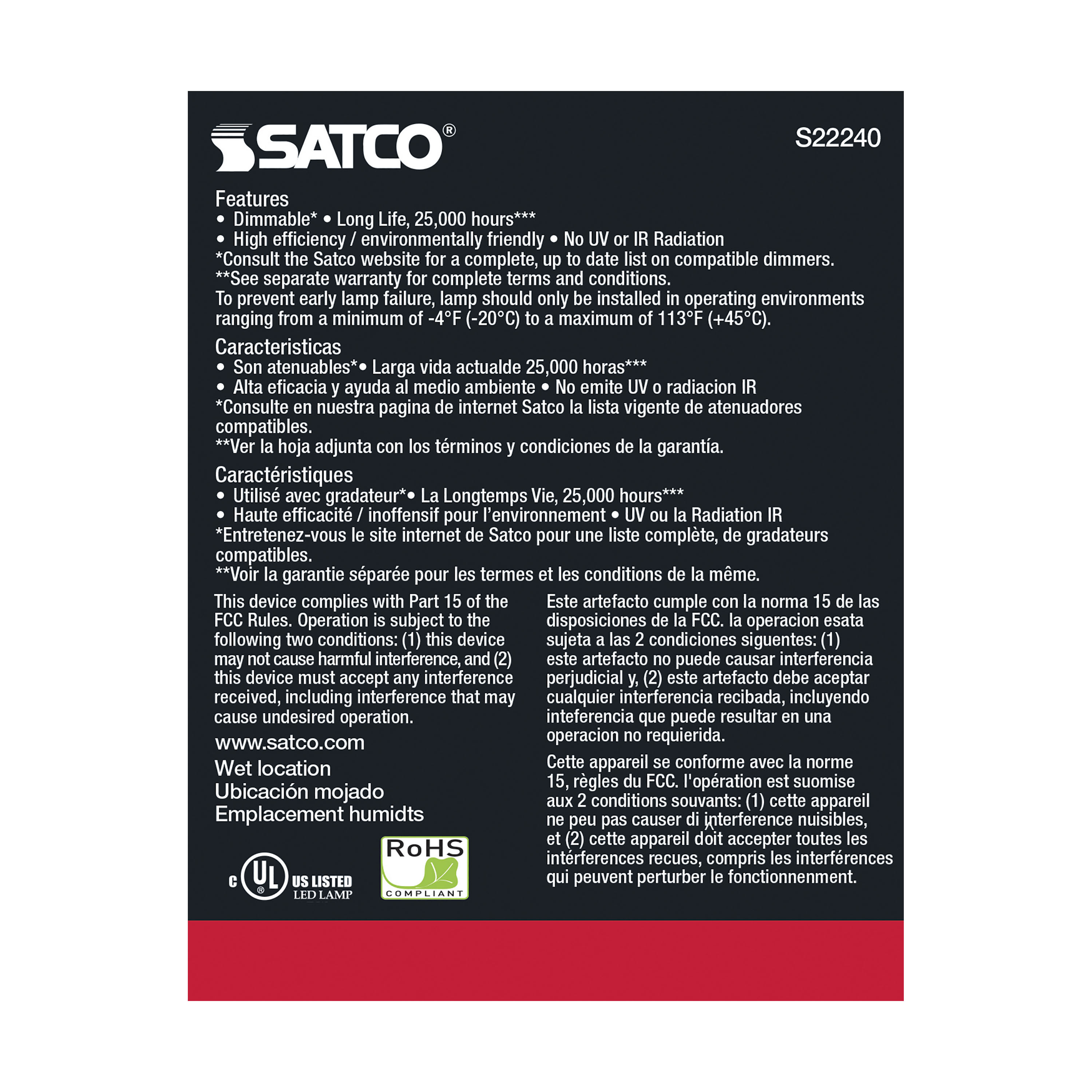 20.5PAR30LN/LED/927/HL/120V/FL - S22240