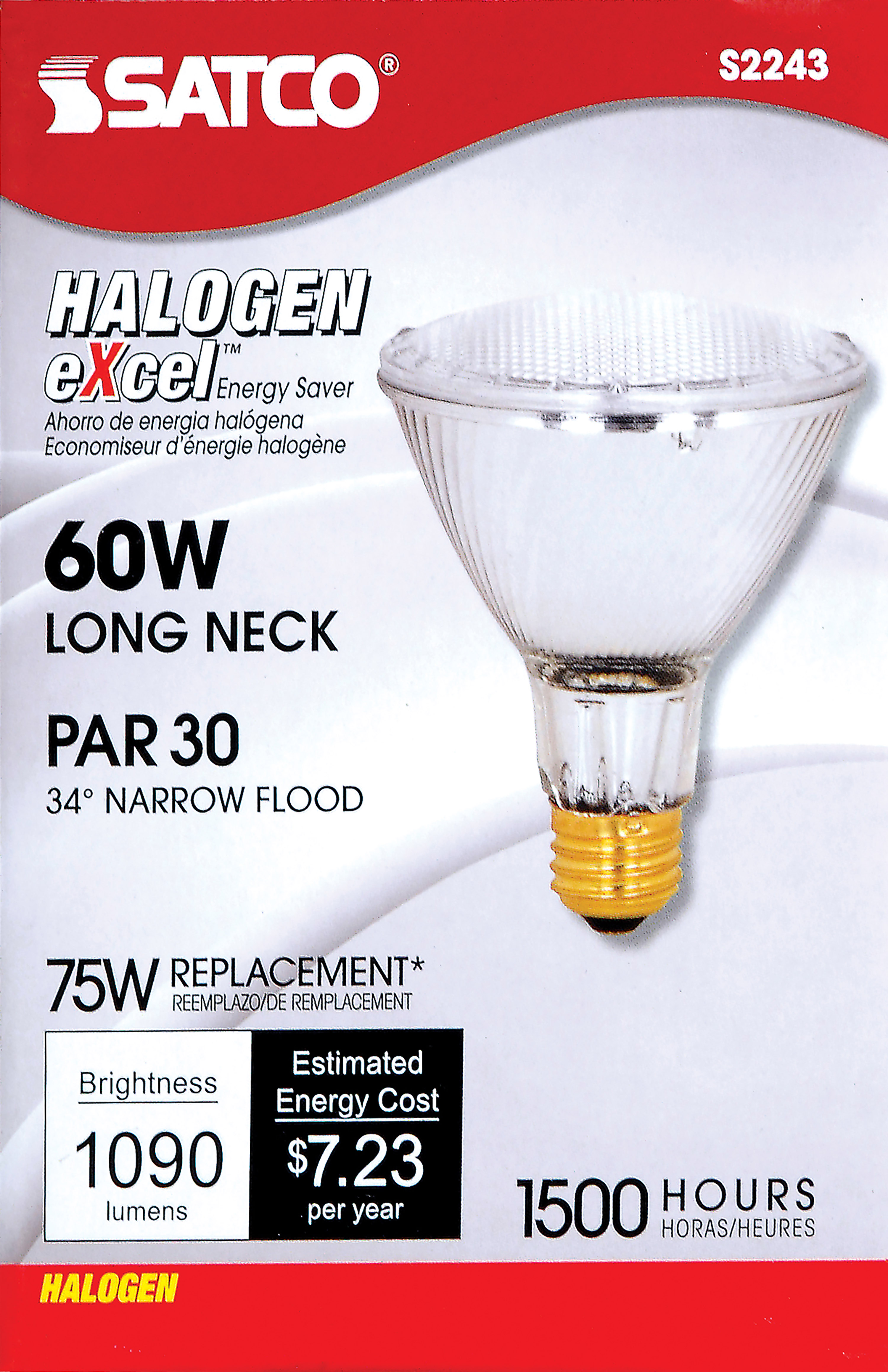 60PAR30L/HAL/XEN/NFL/120V - S2243