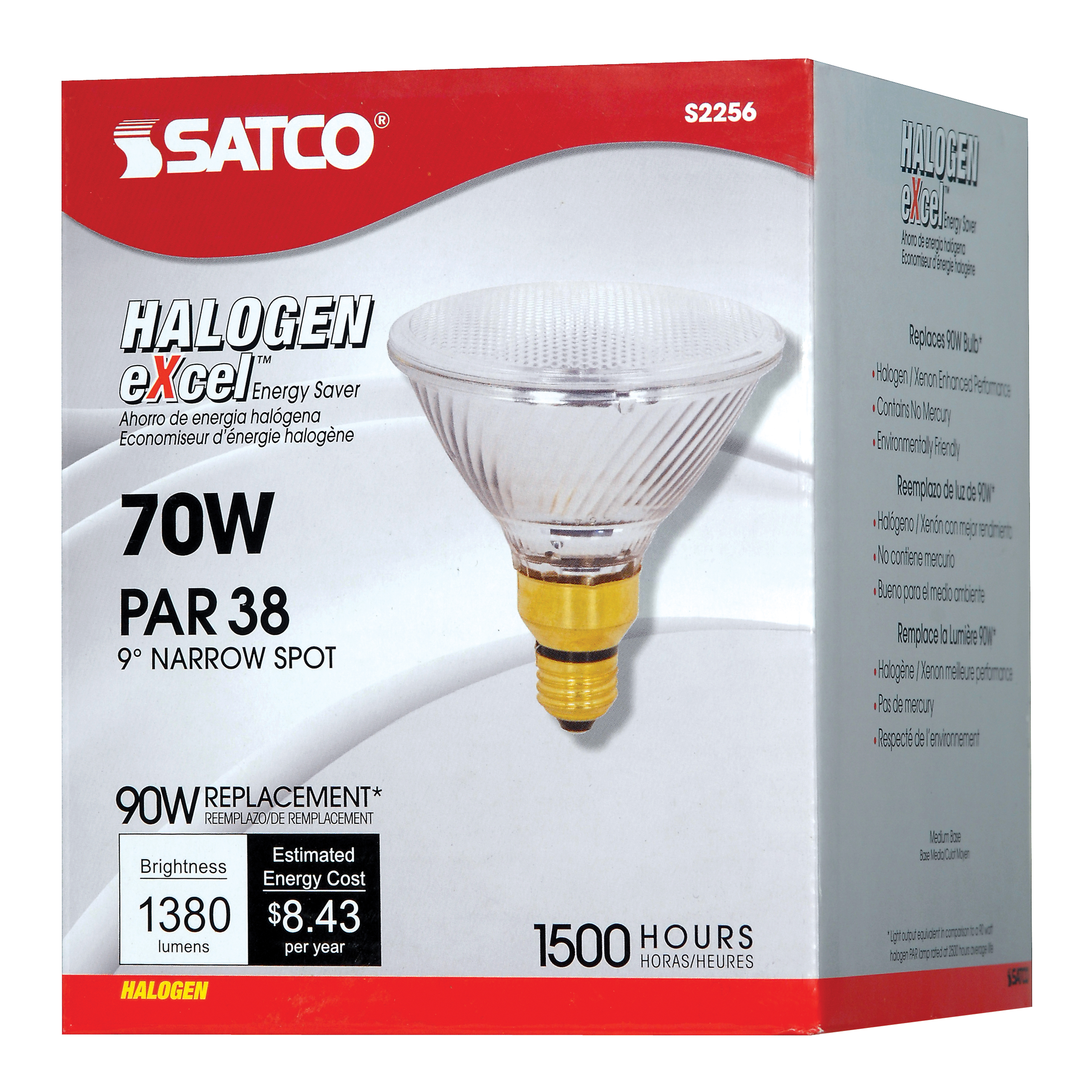 70PAR38/HAL/XEN/NSP/120V - S2256