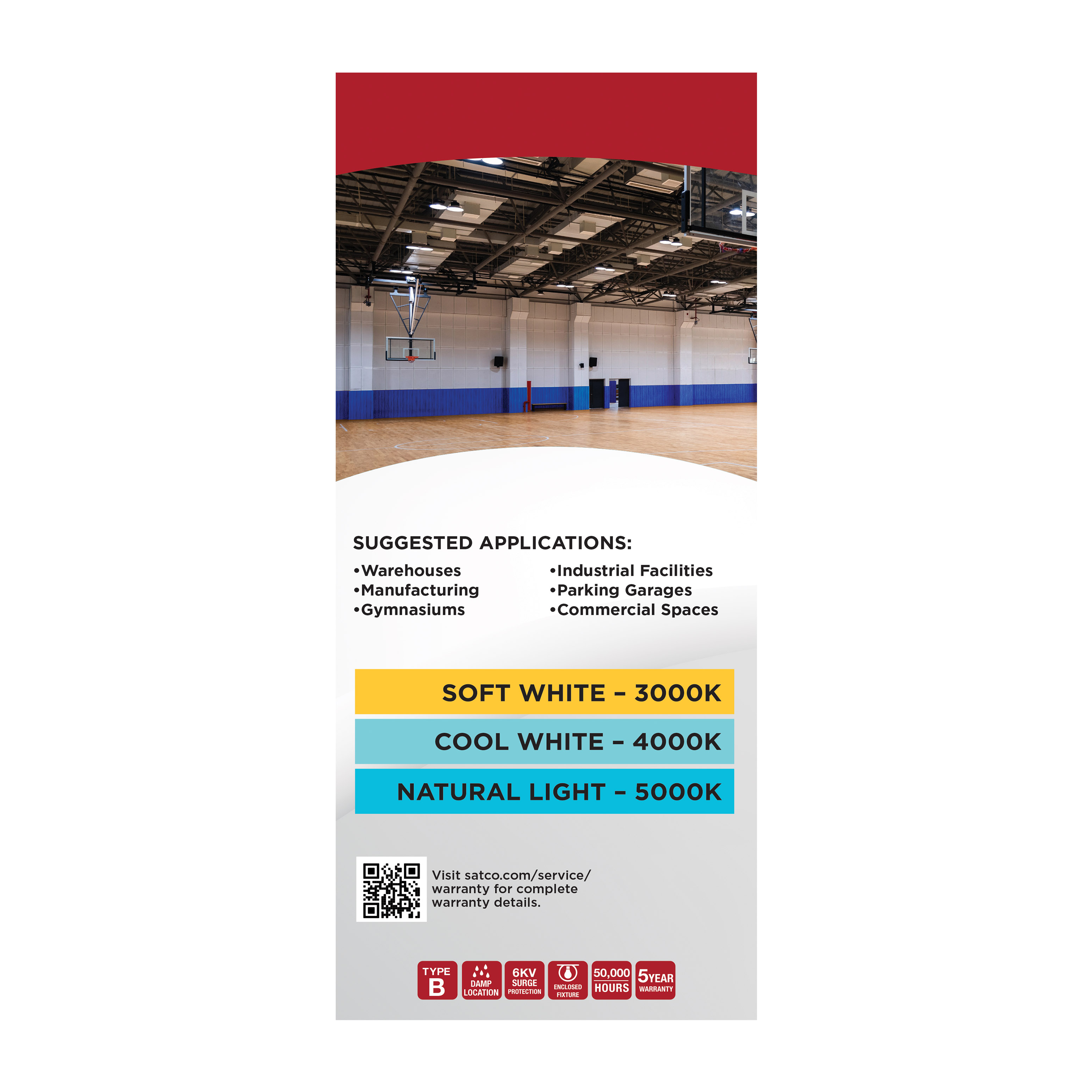 150W/LED/CCT/100-277V/EX39 - S23134