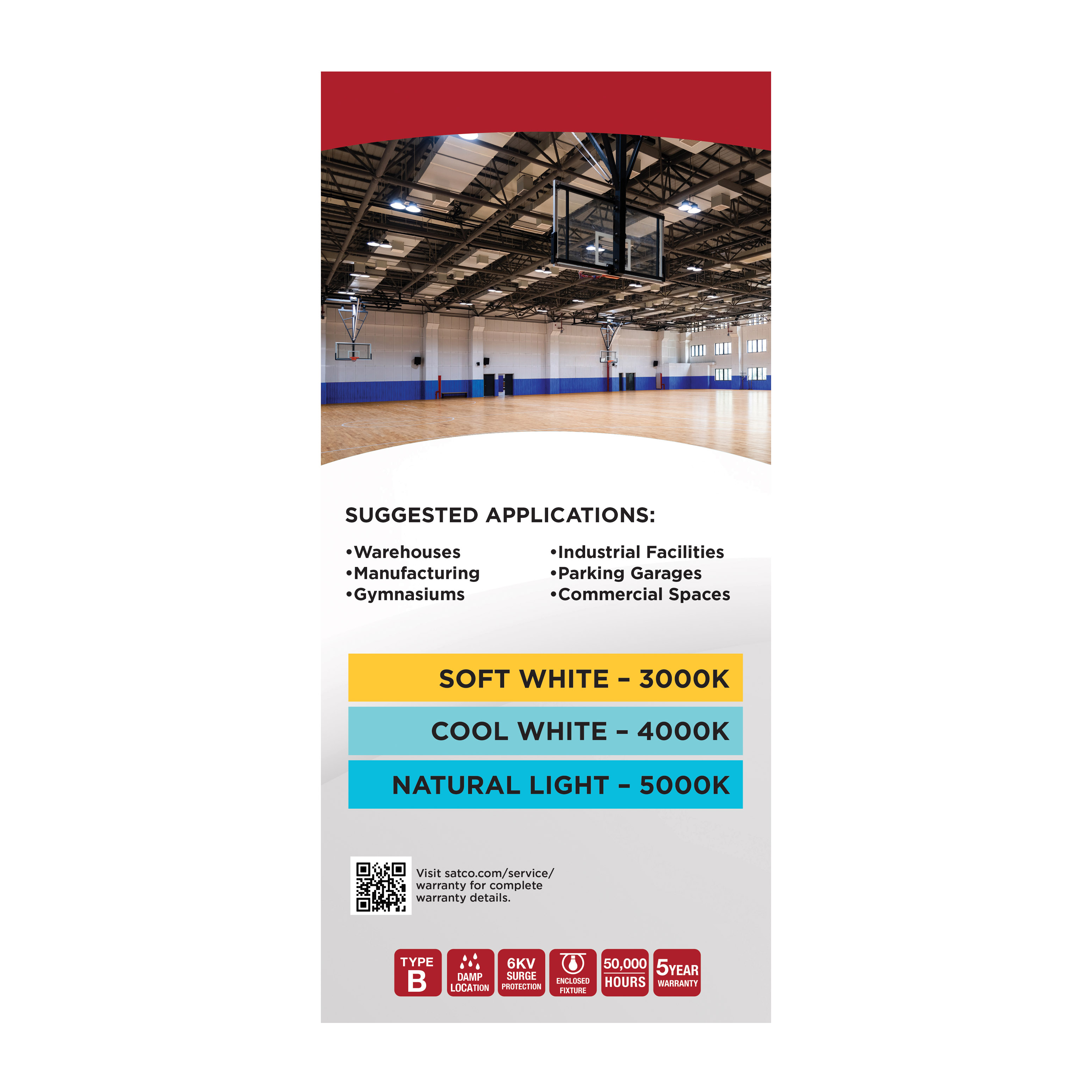 200W/LED/CCT/100-277V/EX39 - S23135