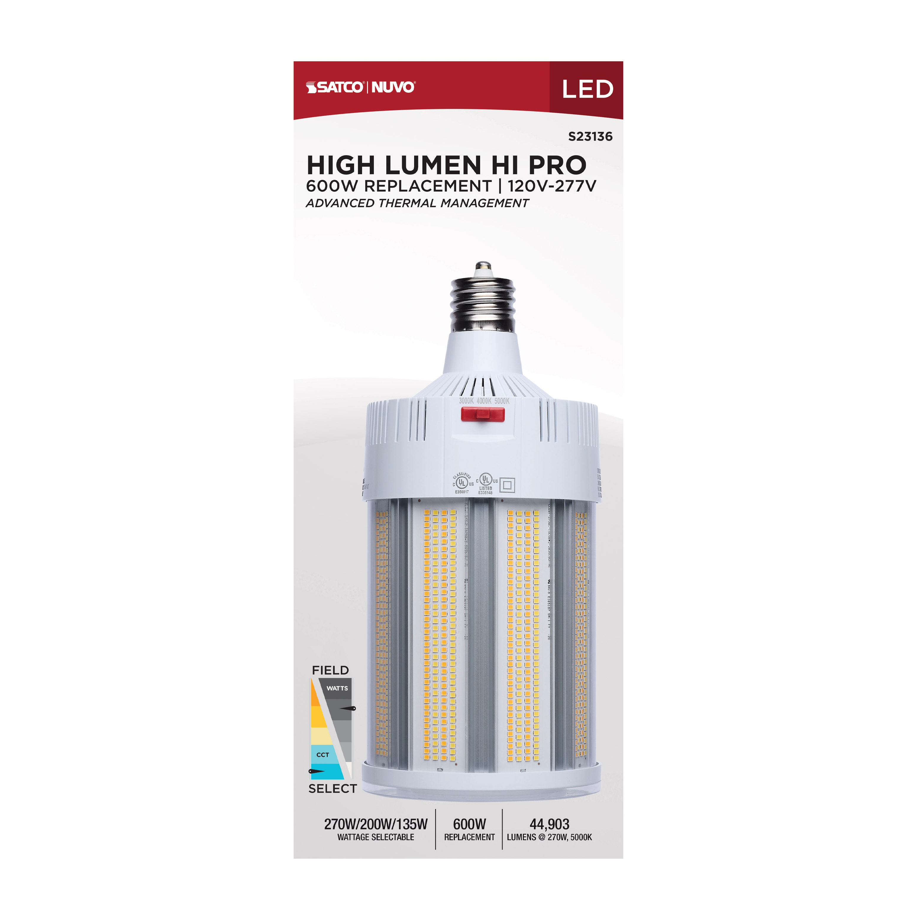 270W/LED/CCT/100-277V/EX39 - S23136