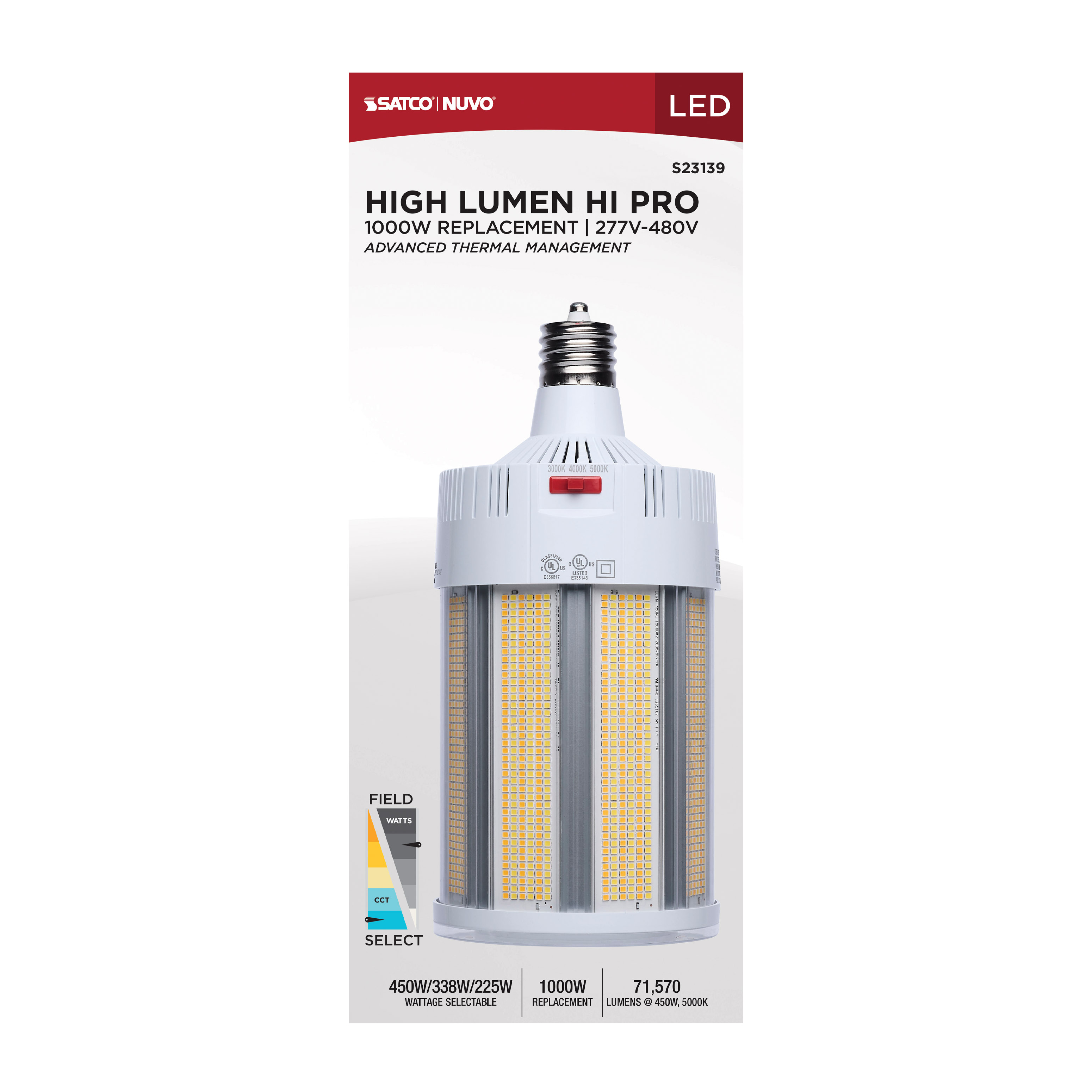 450W/LED/CCT/277-480V/EX39 - S23139