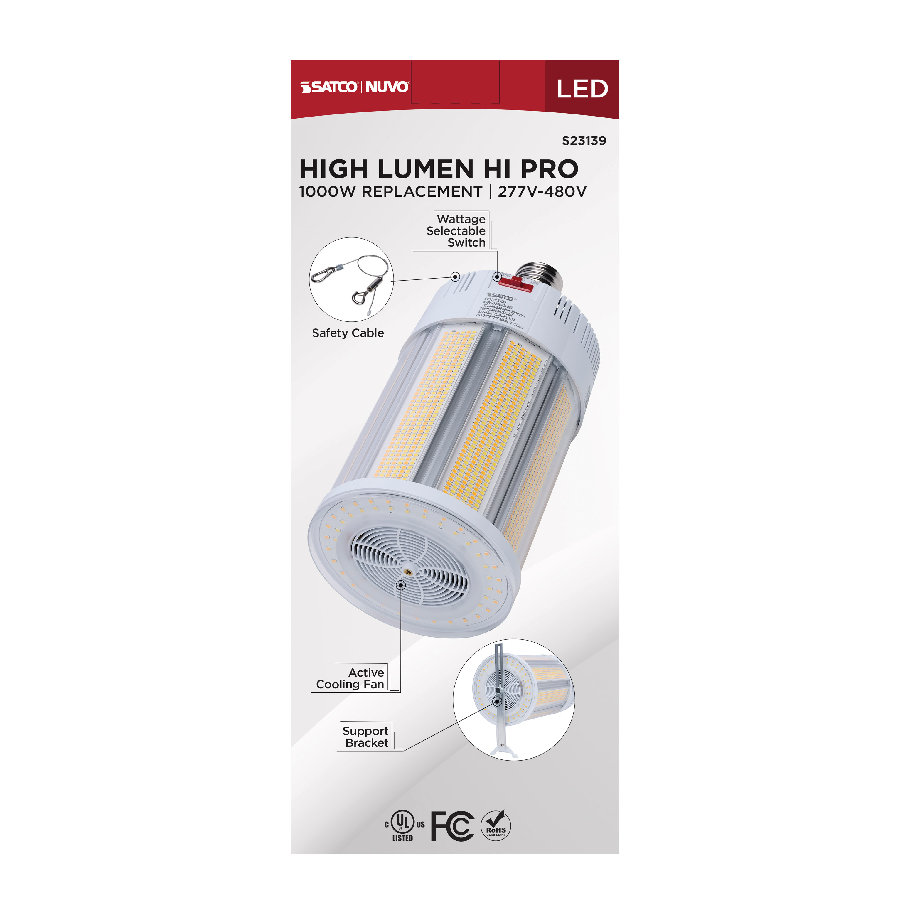 450W/LED/CCT/277-480V/EX39 - S23139