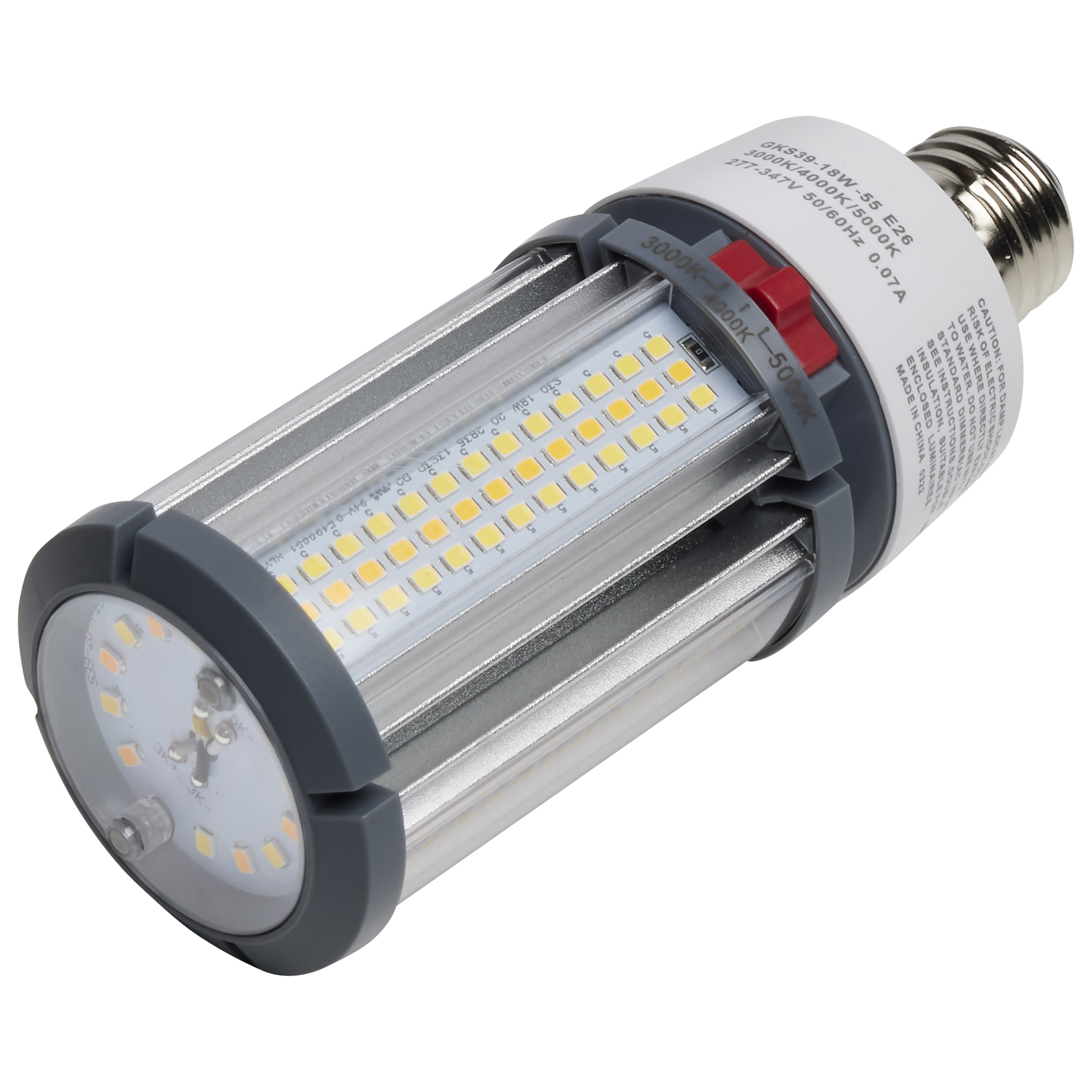 18W/LED/CCT/277-347V/E26 - S23160