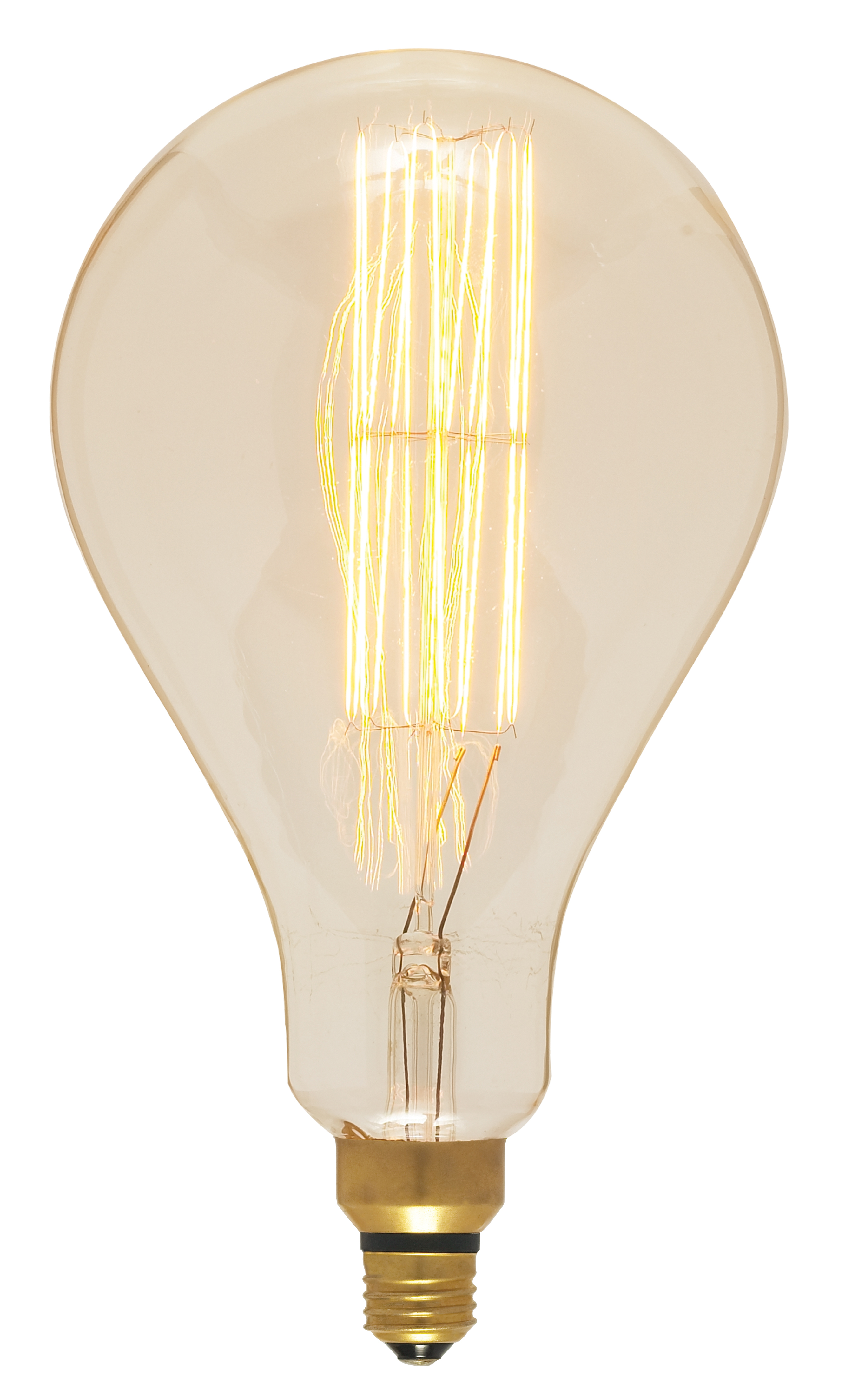 60PS52/AMBER/E26/VINTAGE/120V - S2433
