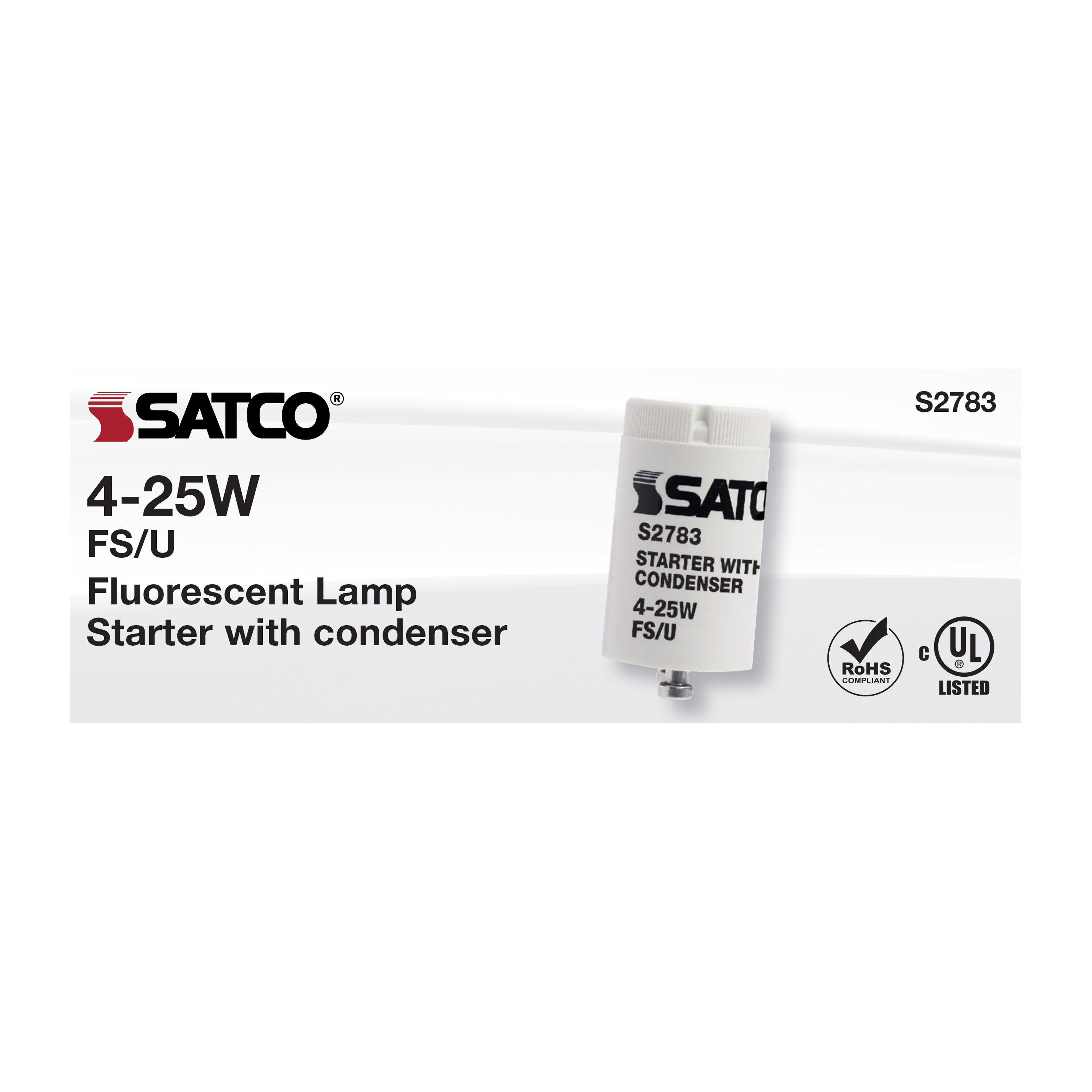 FS/U 4-25W STARTER 120V - S2783
