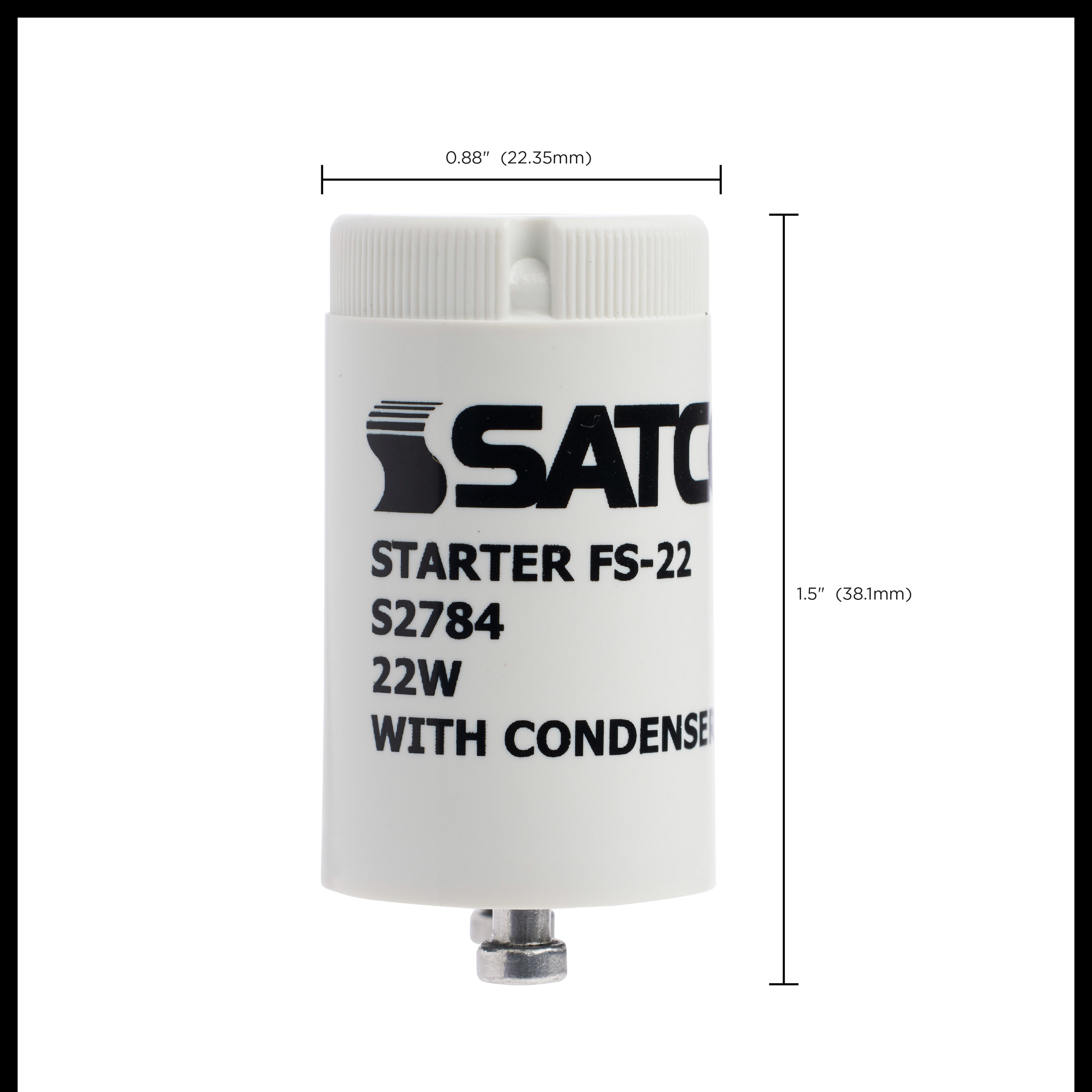 FS22 STARTER W/CONDENSOR - S2784