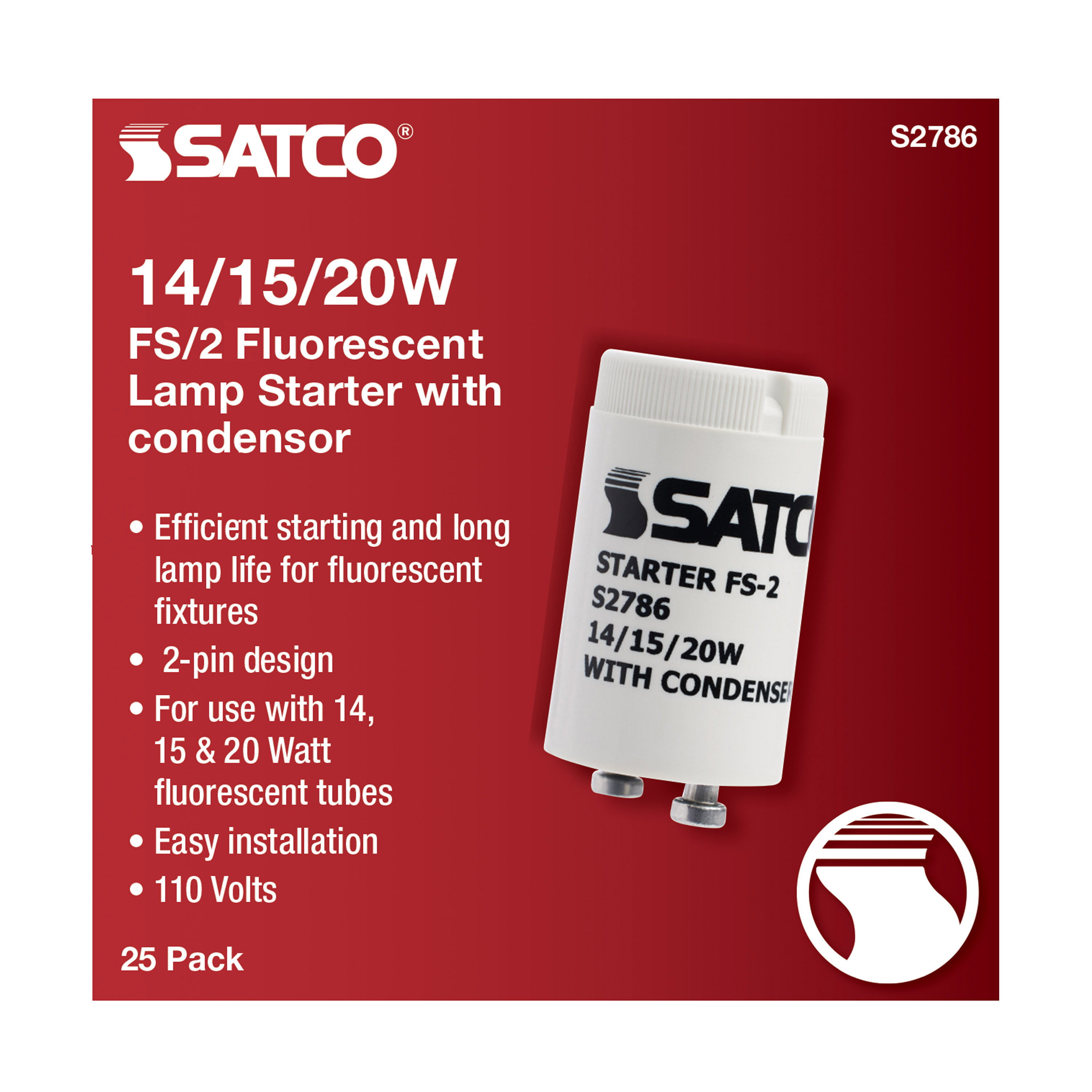 FS2 STARTER W/CONDENSOR - S2786