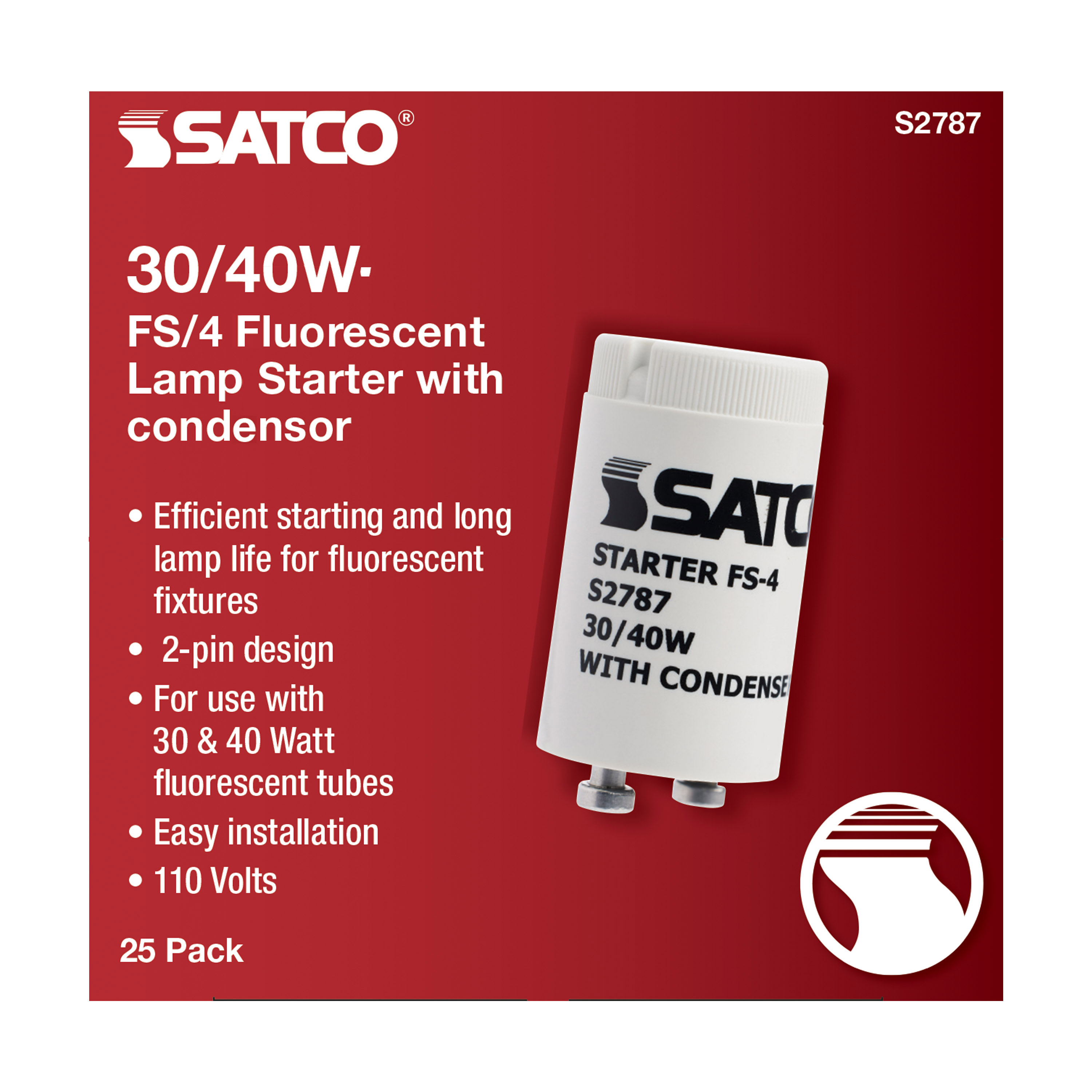 FS4 STARTER W/CONDENSOR - S2787