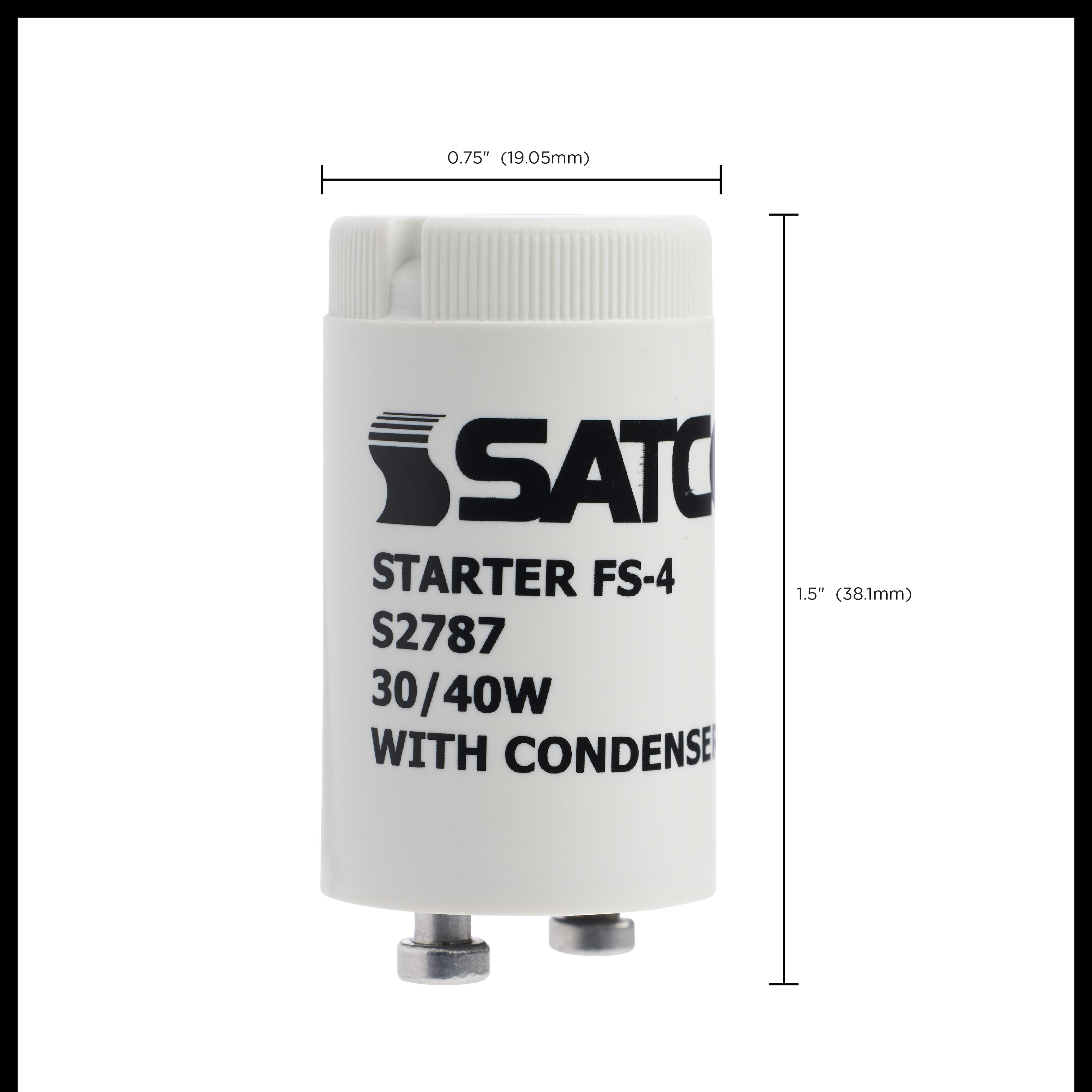 FS4 STARTER W/CONDENSOR - S2787