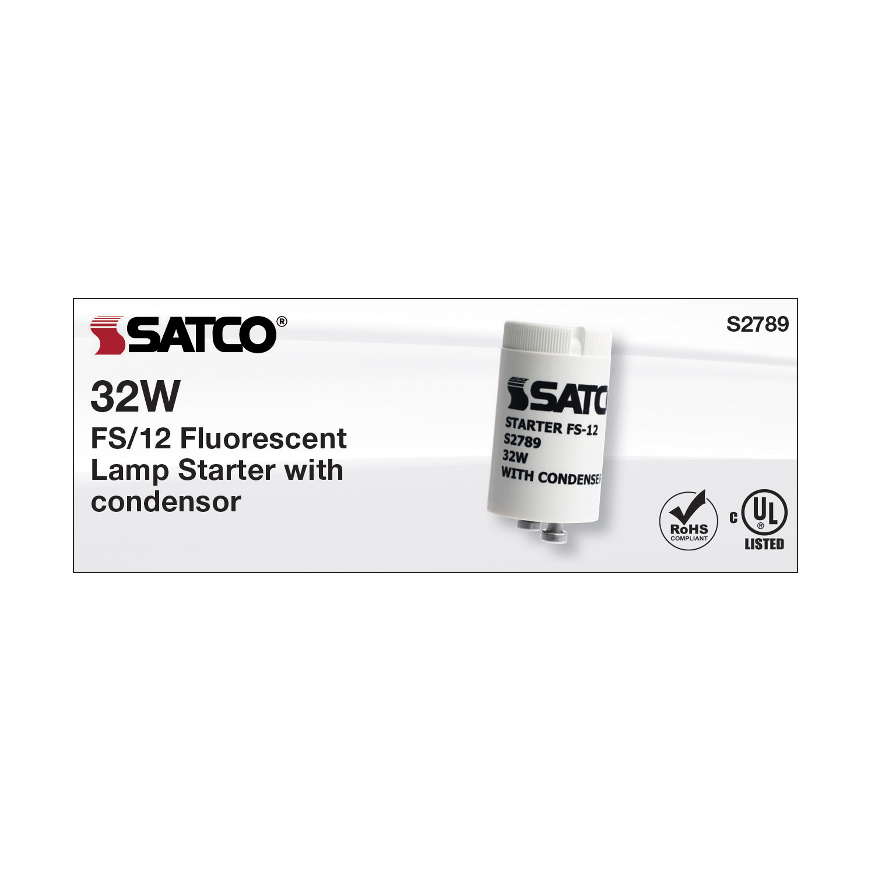 FS12 STARTER W/CONDENSOR - S2789