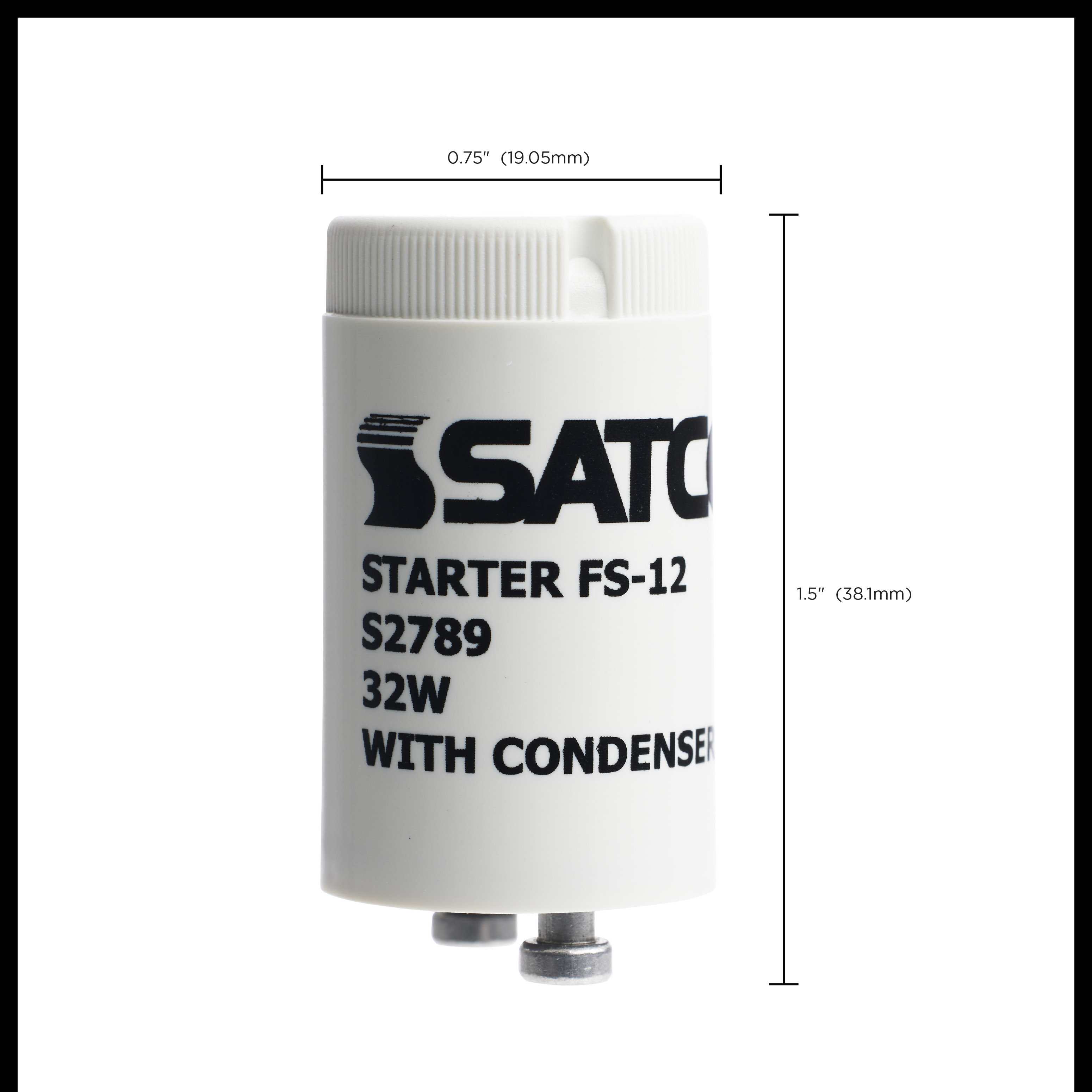 FS12 STARTER W/CONDENSOR - S2789