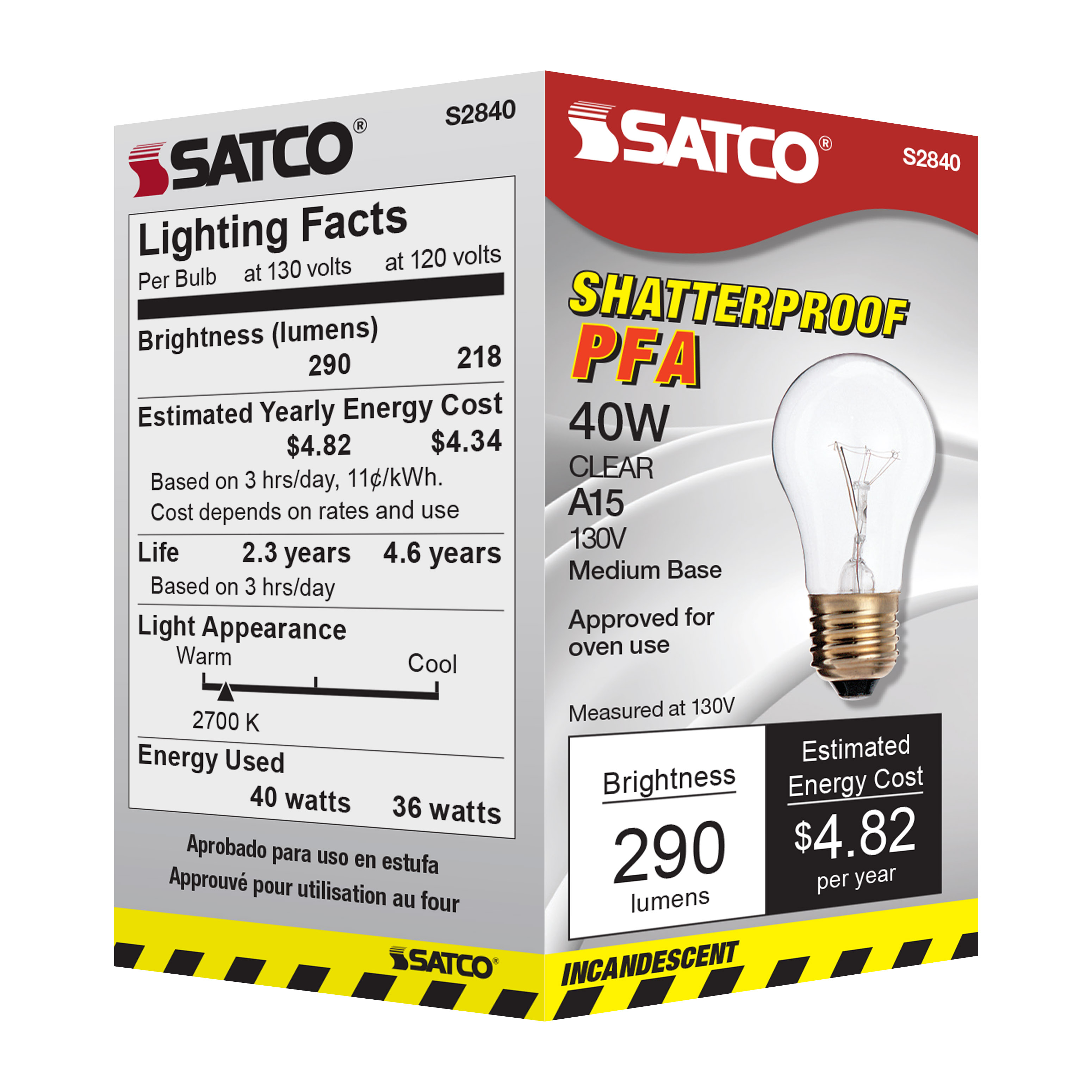 40A15/CLEAR/TF/HT PFA TEFLON - S2840