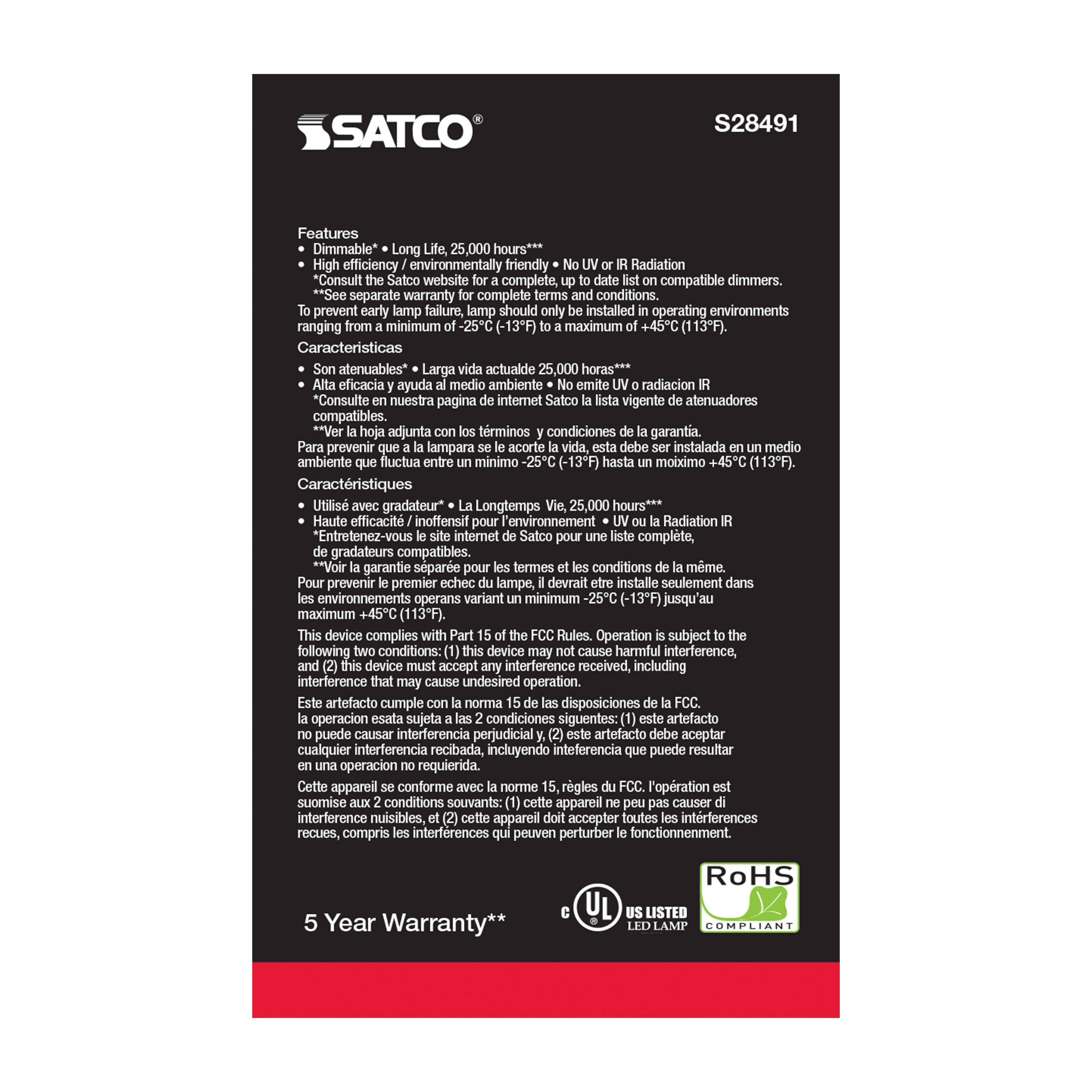 6R20/LED/940/120V - S28491