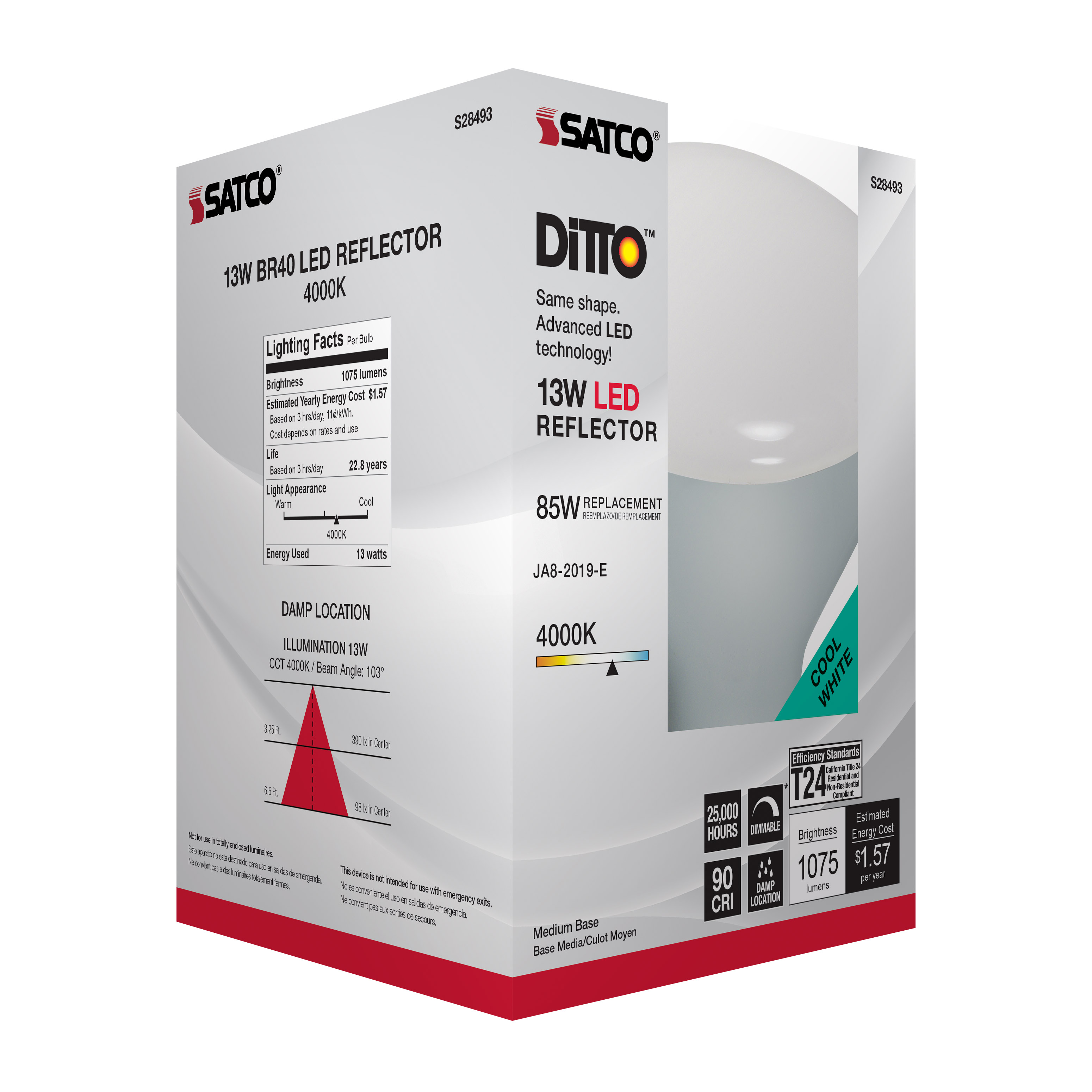 13BR40/LED/940/120V - S28493