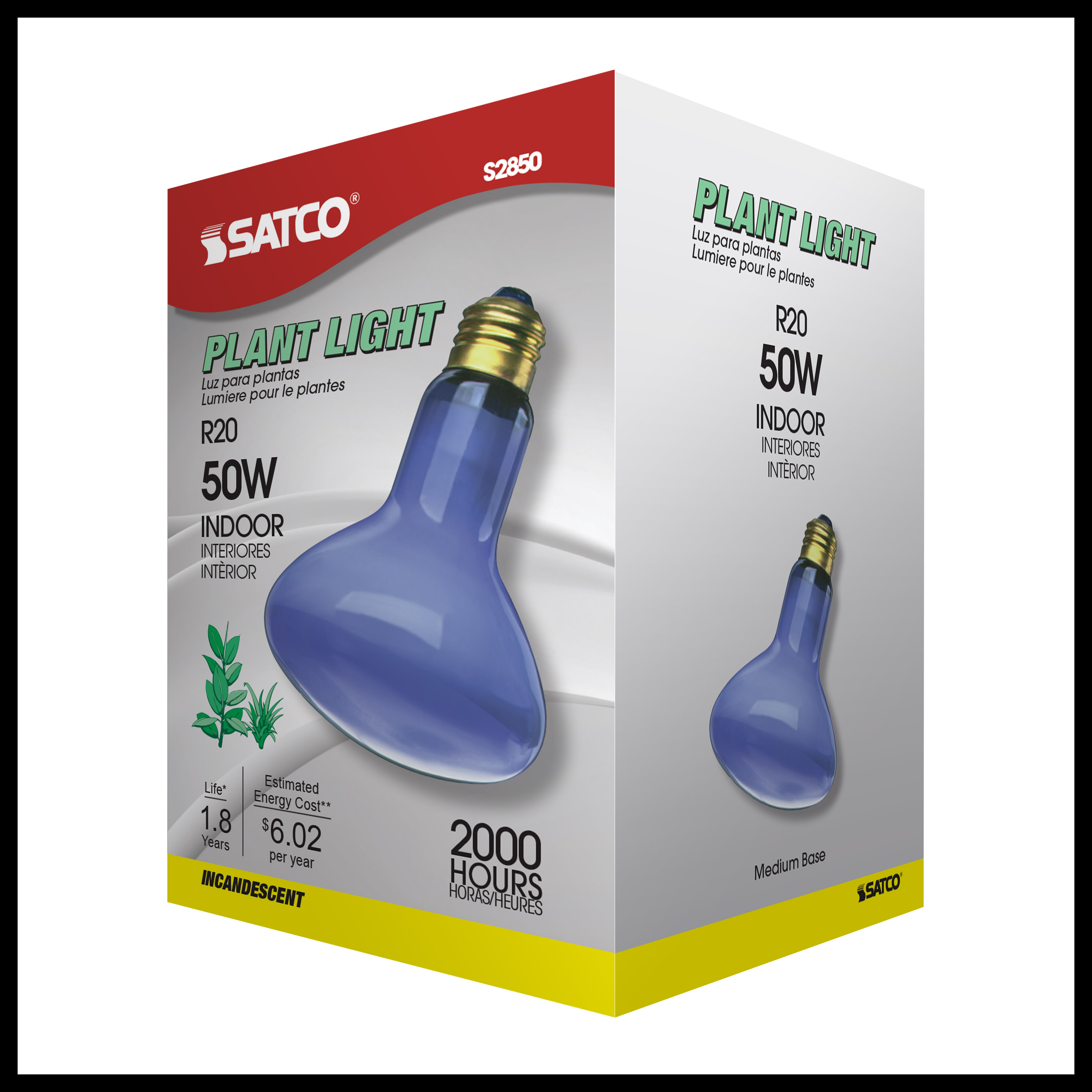 50R20 PLANT LITE REFLECTOR - S2850