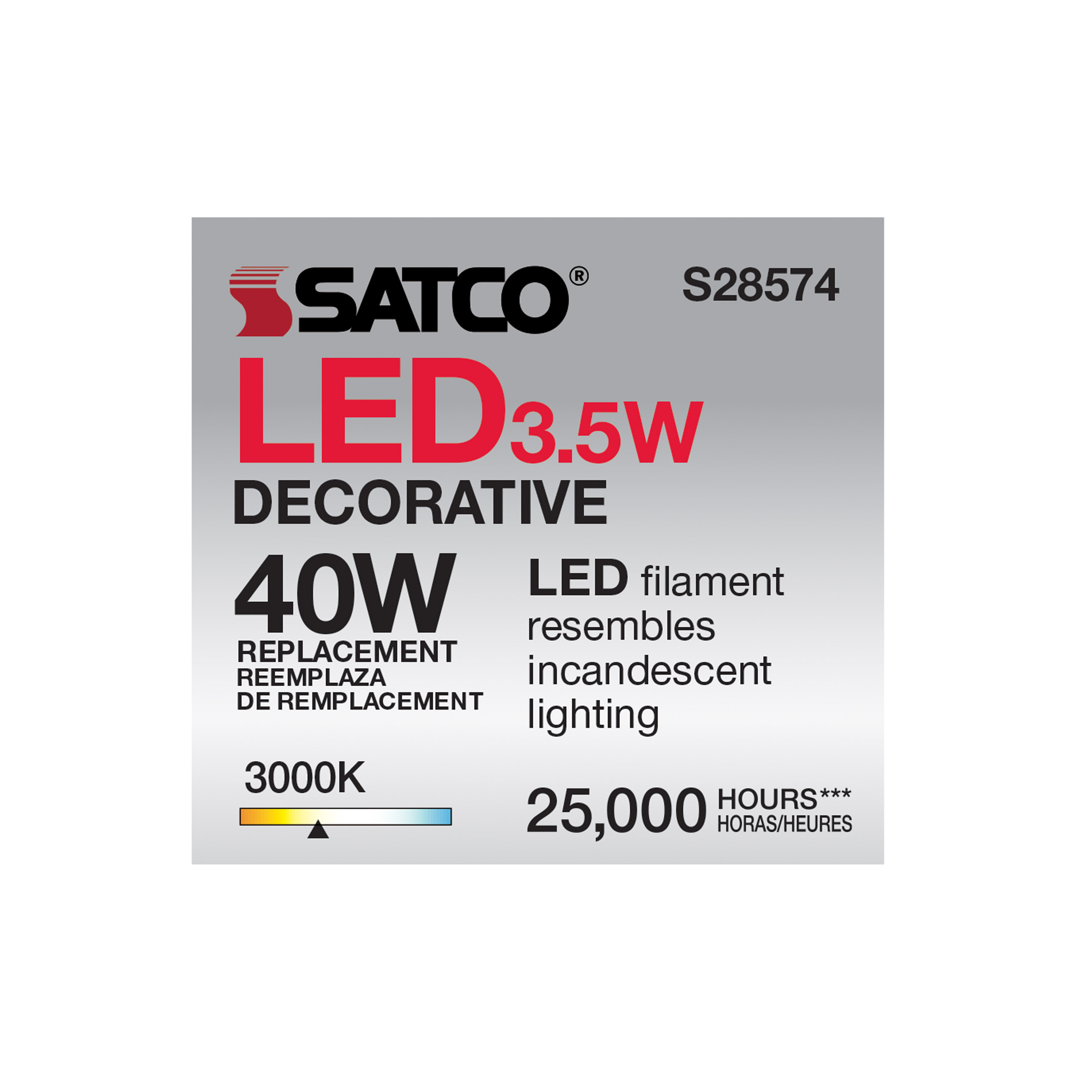 3.5CTC/LED/930/E12/120V - S28574