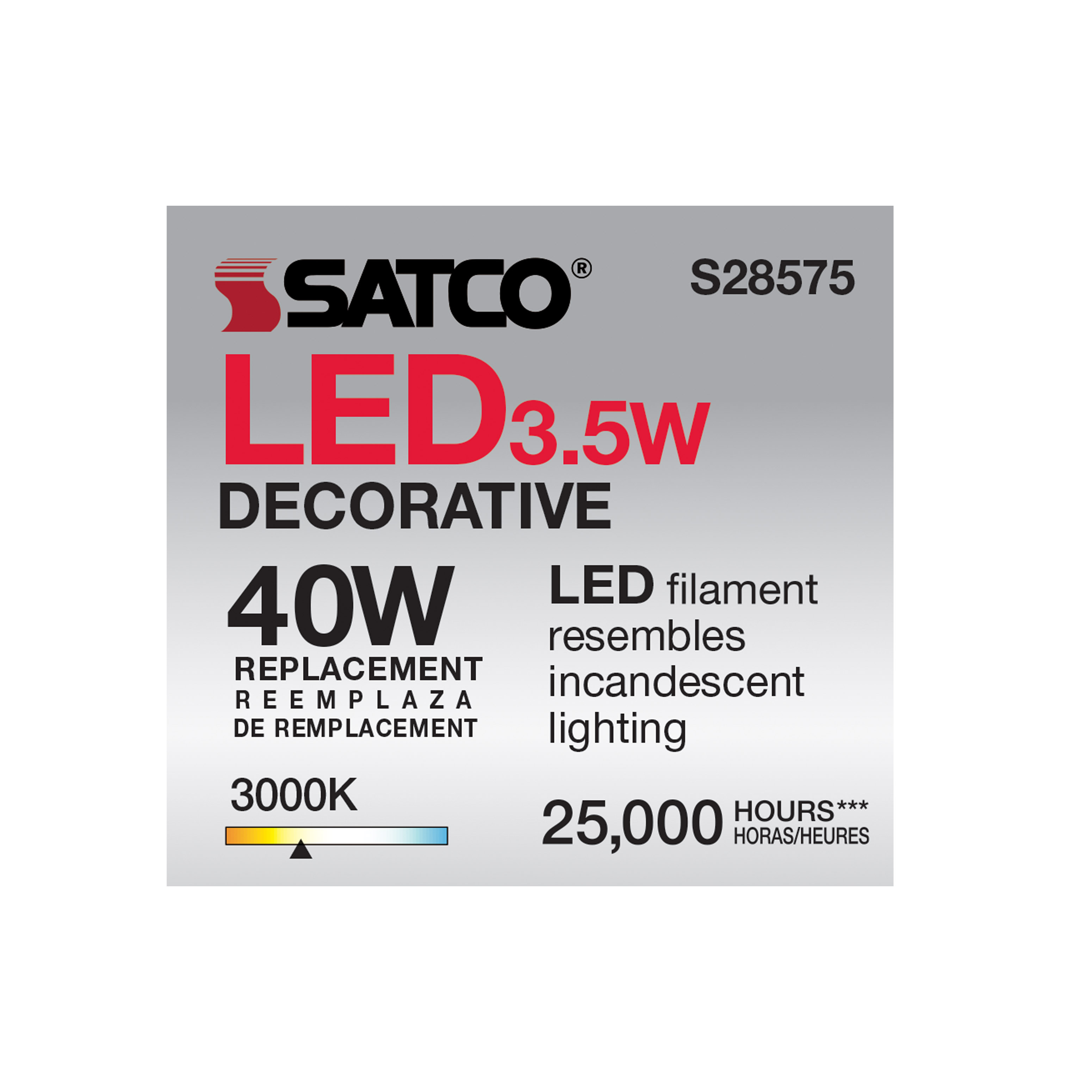 3.5ETC/LED/930/E26/120V - S28575